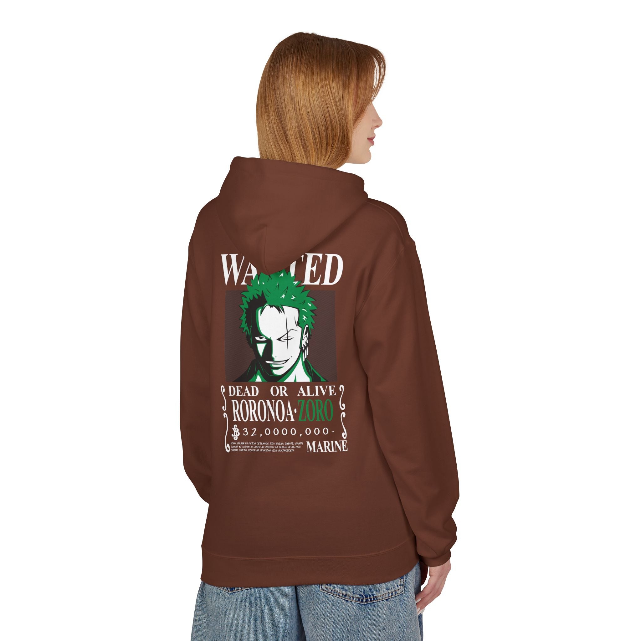 Roronoa Zoro "Wanted" | One Piece Streetwear Hoodie