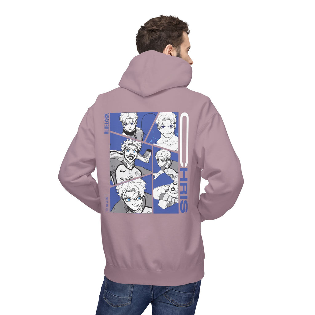 Chris Premium Blue Lock Hoodie "Prince" | Blue Lock Streetwear... - Detail View 27