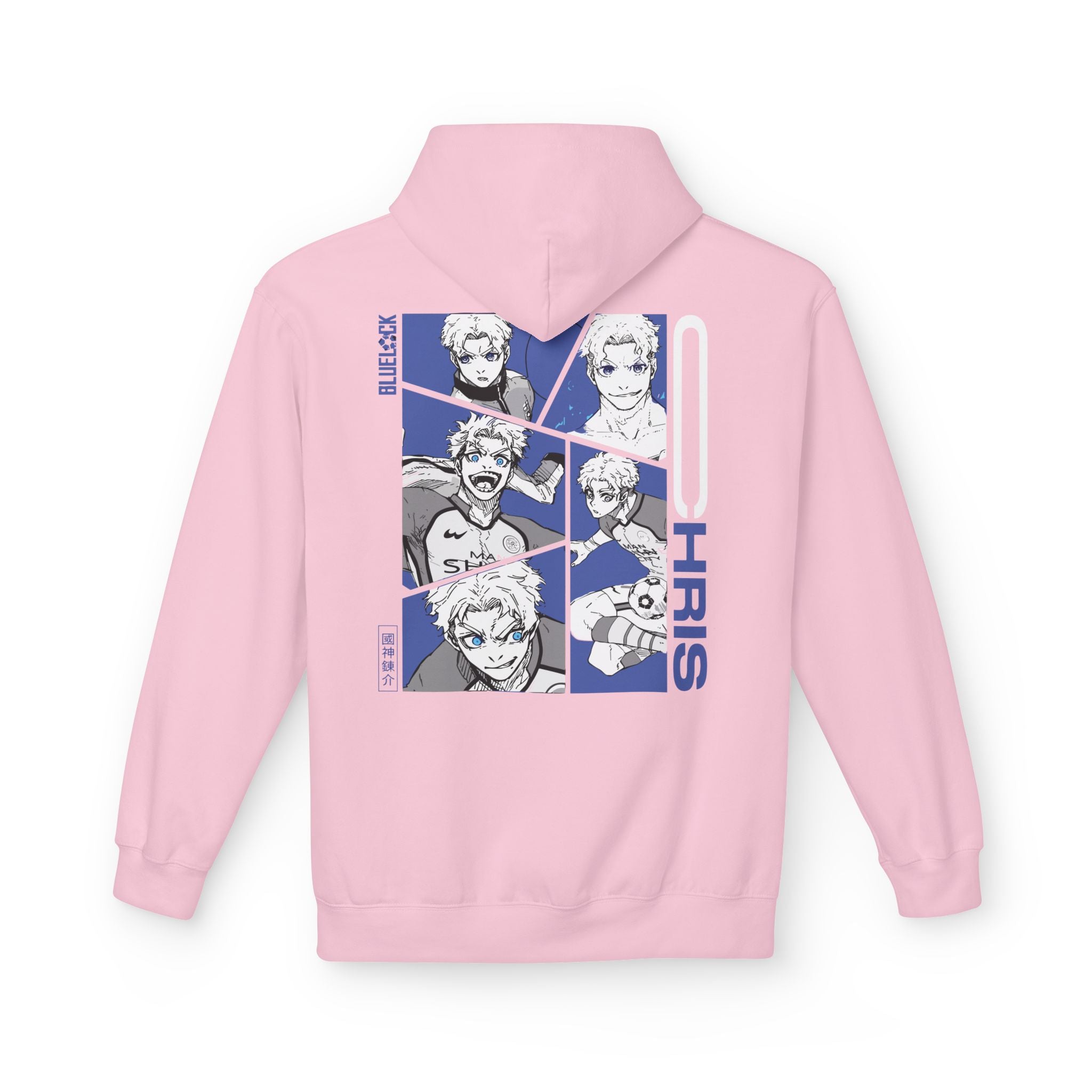 Chris Premium Blue Lock Hoodie "Prince" | Blue Lock Streetwear... - Detail View 33