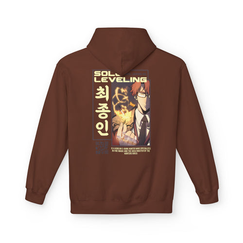 Choi Jongin The Ultimate Hunter Solo Leveling Streetwear H Premium Anime Streetwear Hoodie Maklenn