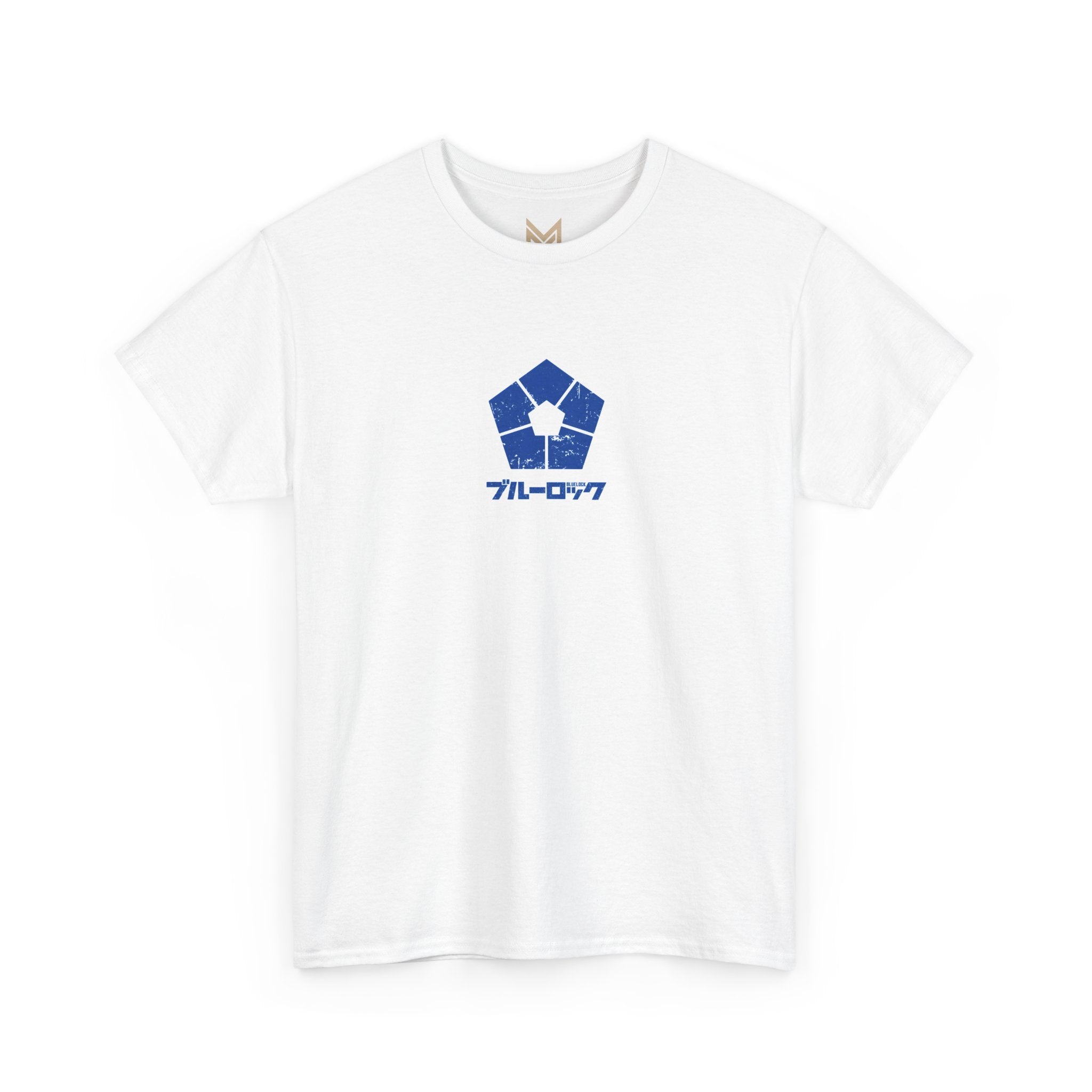 Raichi Blue Lock Heavyweight Tee "Heat" | Blue Lock Anime Grap... - Front View