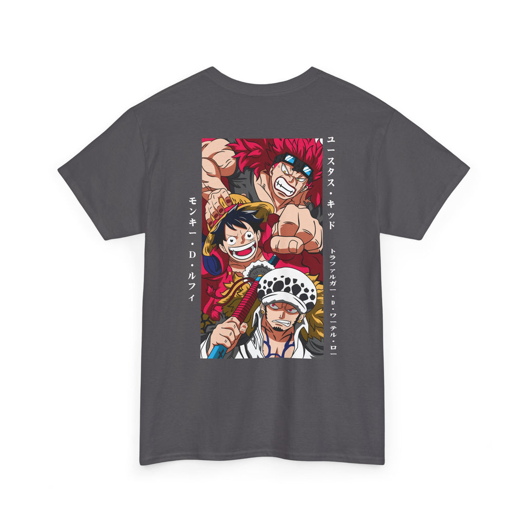 Straw Hat Crew One Piece Heavyweight Tee "Pirate Kings" | One ...