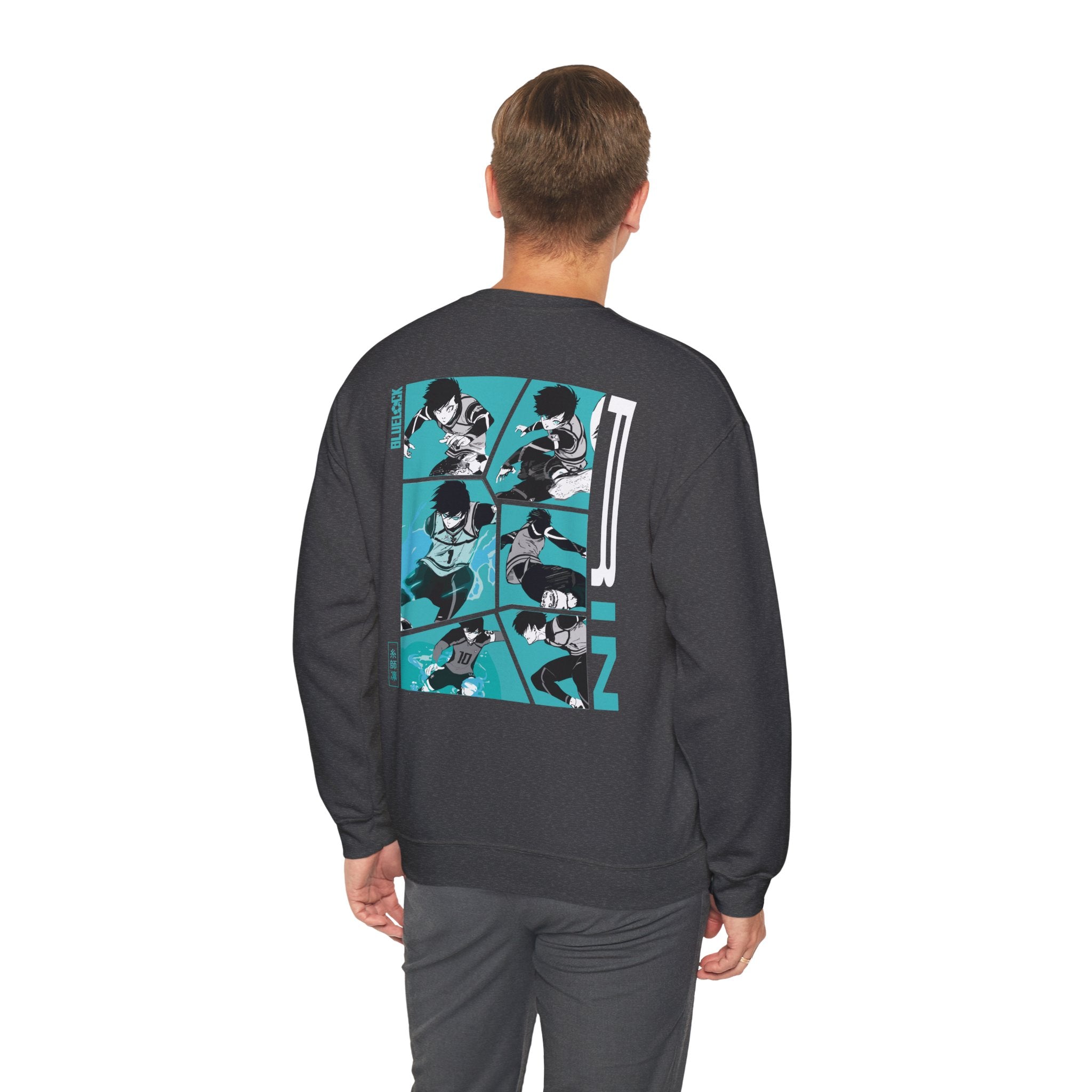 Rin Blue Lock Heavyweight Tee "Silent Beast" | Blue Lock Anime...