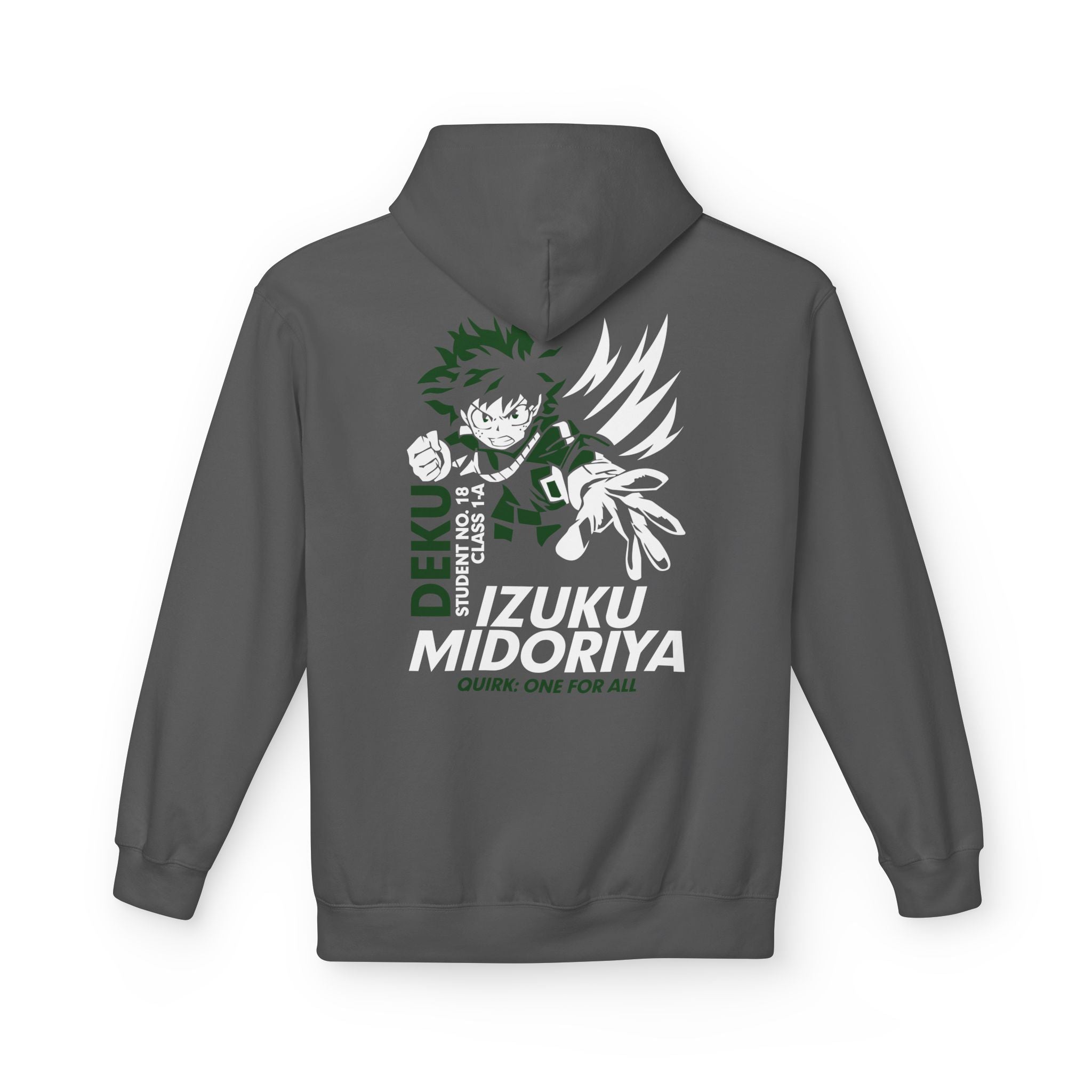 Izuku Midoriya "Deku" | My Hero Academia Streetwear Hoodie - Detail View 9