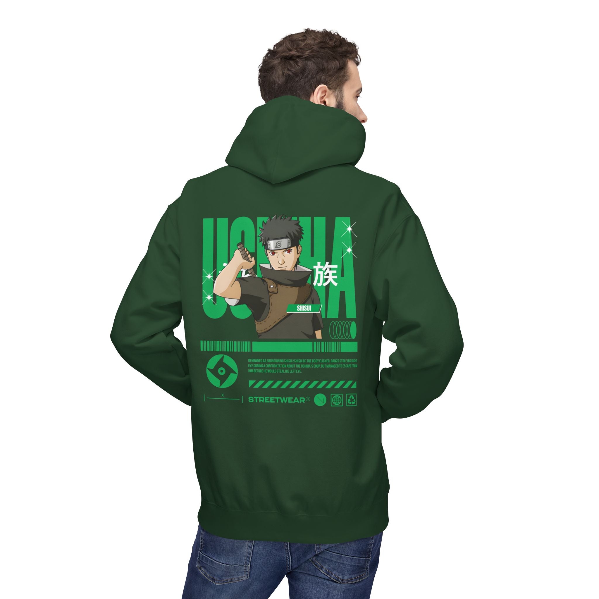 Shisui Uchiha "Teleporter" – Naruto Graphic Tee | Maklenn