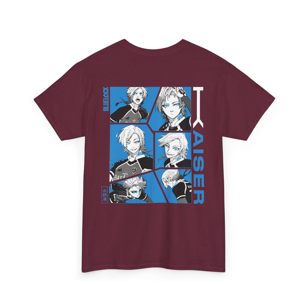 Michael Kaiser "The Emperor" | Blue Lock Anime Graphic Tee - Detail View 22
