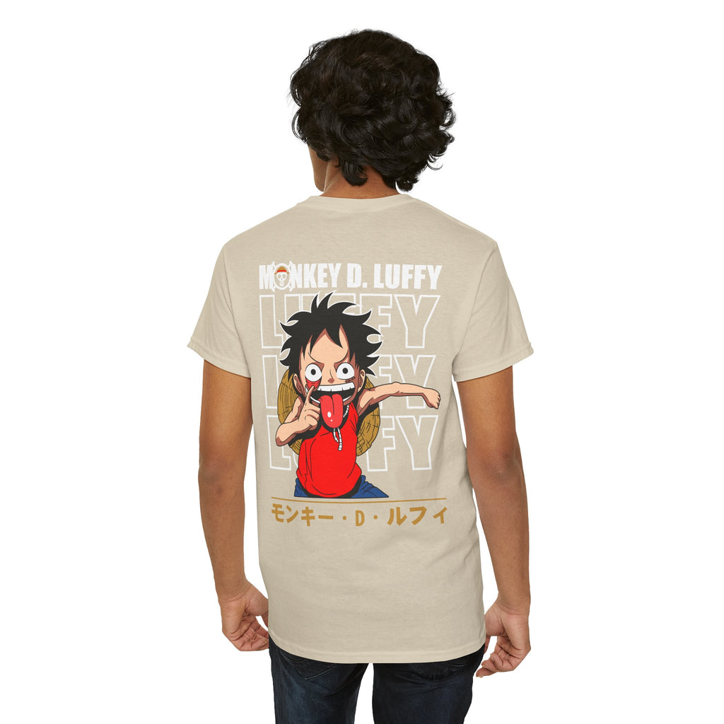 Monkey D. Luffy "Straw Hat" | One Piece Anime Graphic Tee - Detail View 19