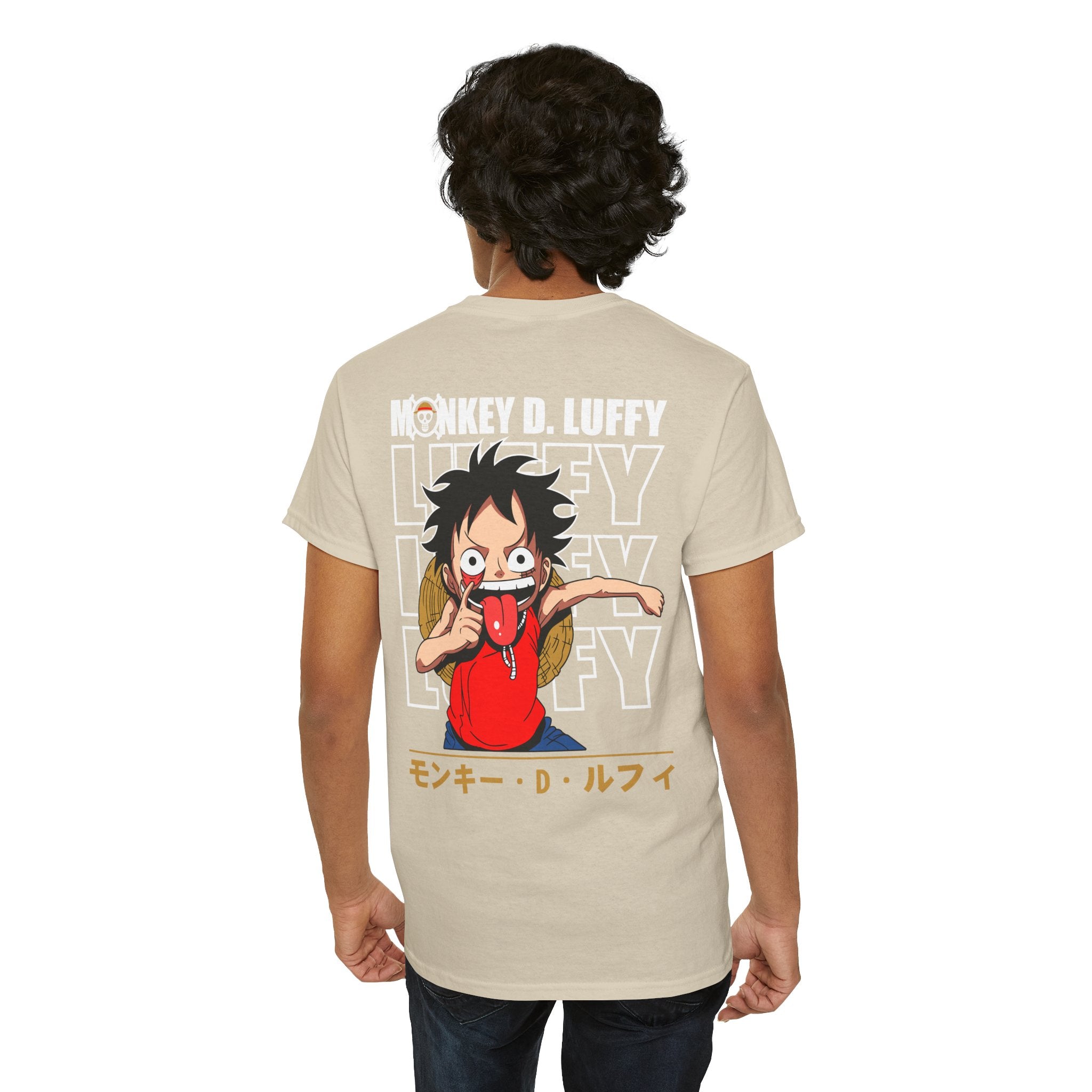 Monkey D. Luffy "Straw Hat" | One Piece Anime Graphic Tee - Detail View 19