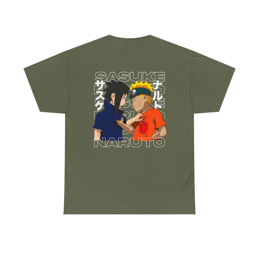 Naruto vs Sasuke NARUTO Maklenn Naruto vs Sasuke NARUTO T-Shirt Maklenn www.maklenn.com India 21.80