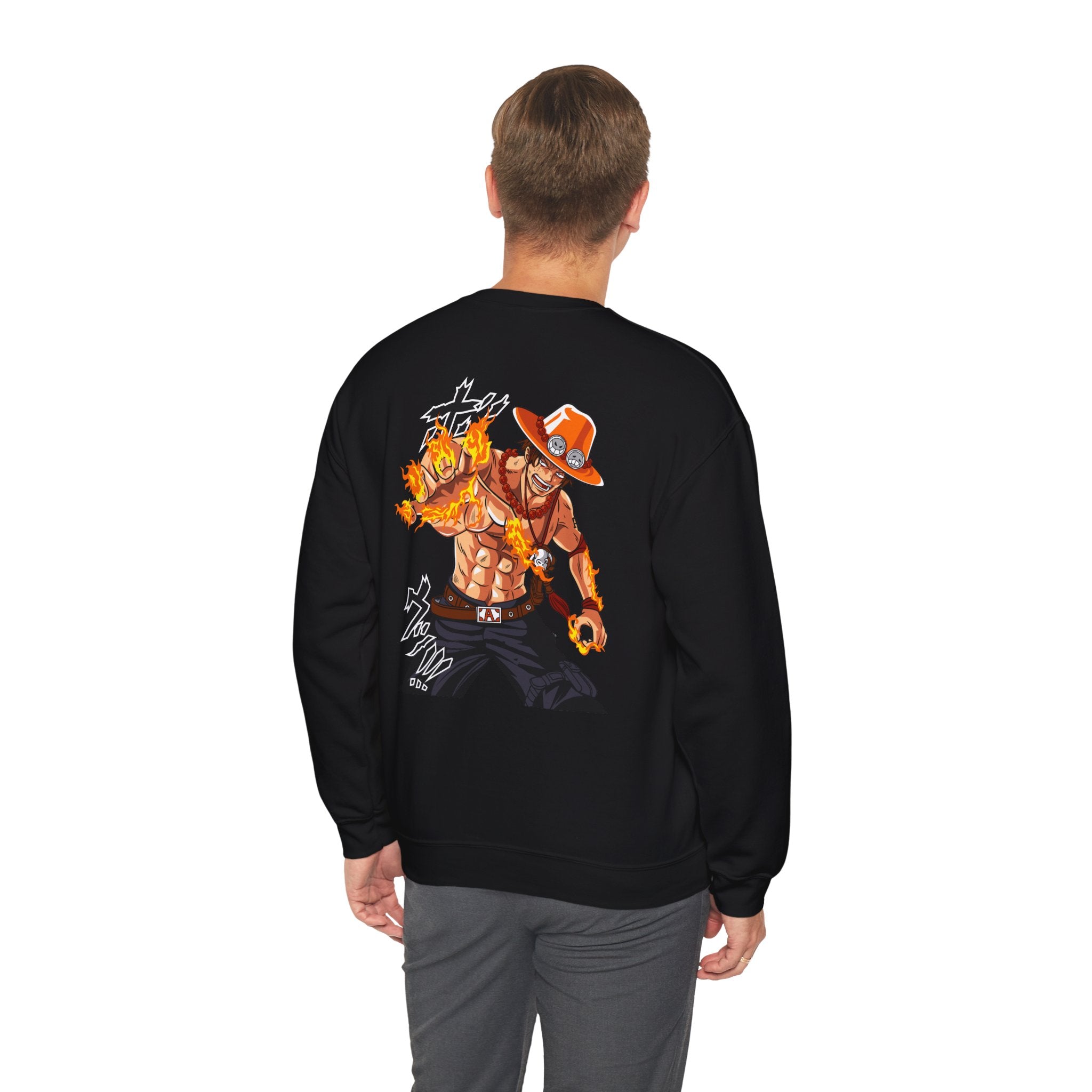 Portgas D. Ace "Fire Fist" | One Piece Anime Graphic Tee - Detail View 10