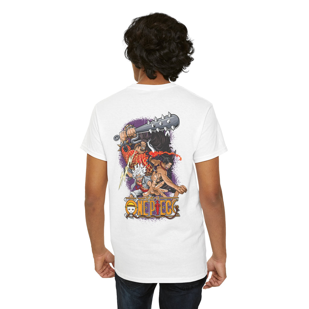 Monkey D. Luffy "Otaku Style" | One Piece Anime Graphic Tee - Detail View 16