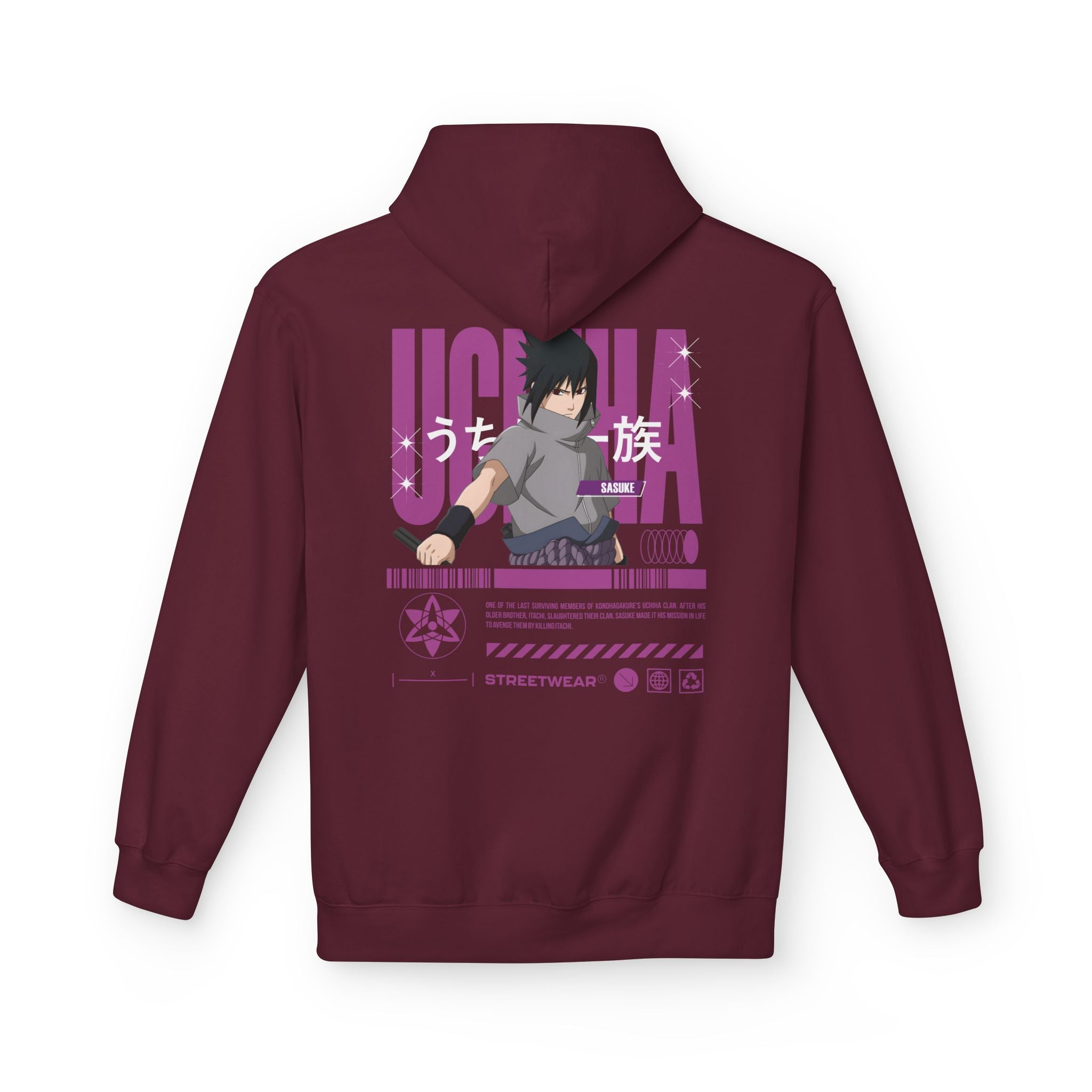 Sasuke Uchiha "Curse Mark" – Naruto Graphic Tee | Maklenn
