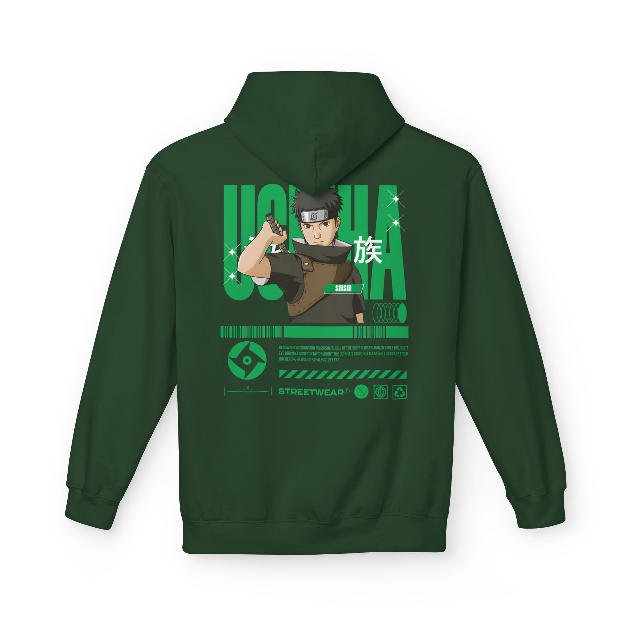 Shisui Uchiha "Teleporter" – Naruto Graphic Tee | Maklenn