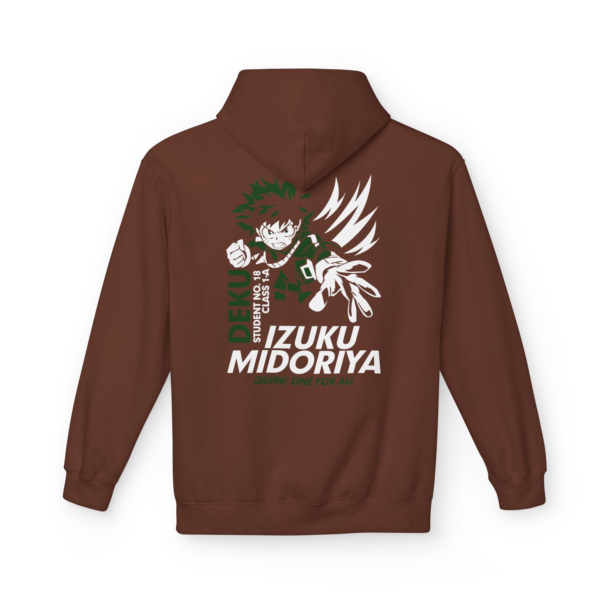 Izuku Midoriya "Deku" | My Hero Academia Streetwear Hoodie - Detail View 3
