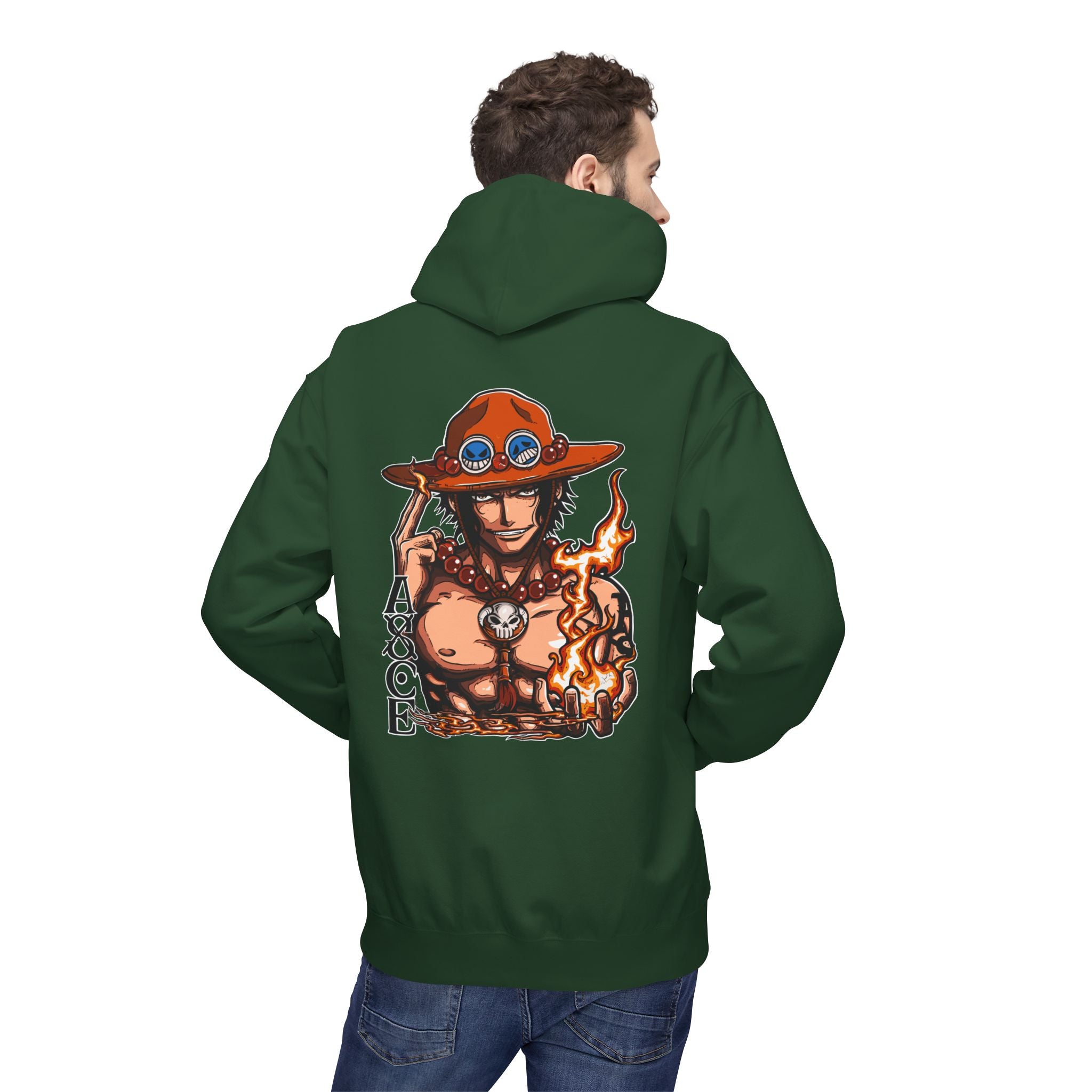 Portgas D. Ace "Fire Fist" | One Piece Streetwear Hoodie - Detail View 33