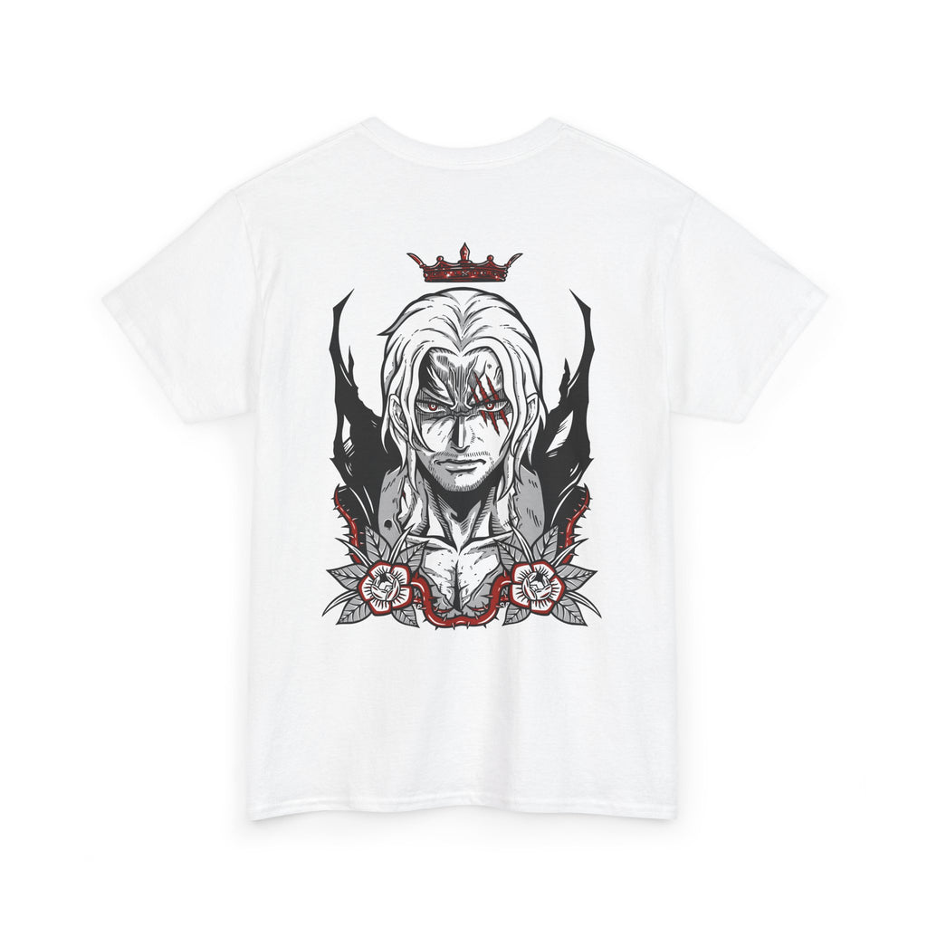 Red-Haired Shanks "Red-Haired" | One Piece Anime Graphic Tee - Detail View 13