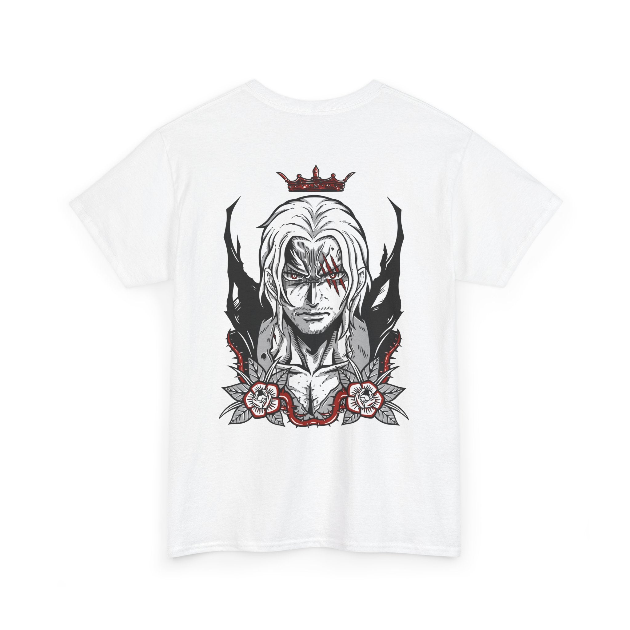 Red-Haired Shanks "Red-Haired" | One Piece Anime Graphic Tee - Detail View 13