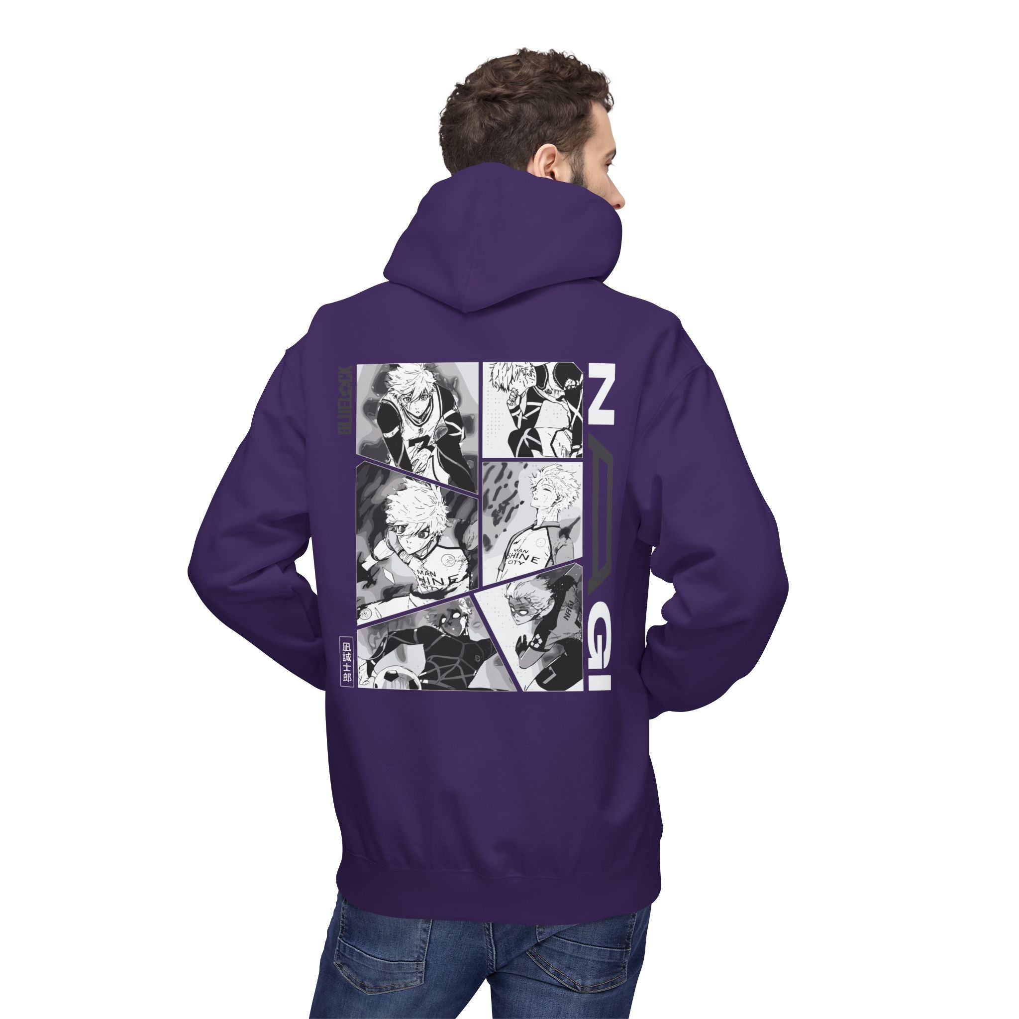 Nagi "Lazy Genius" Blue Lock Hoodie | Maklenn
