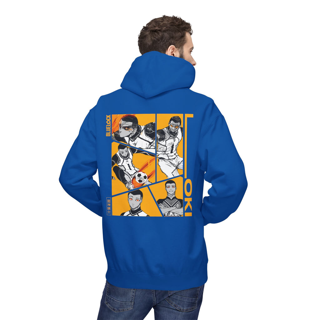 Julian Loki "Godspeed" | Blue Lock Streetwear Hoodie - Detail View 46