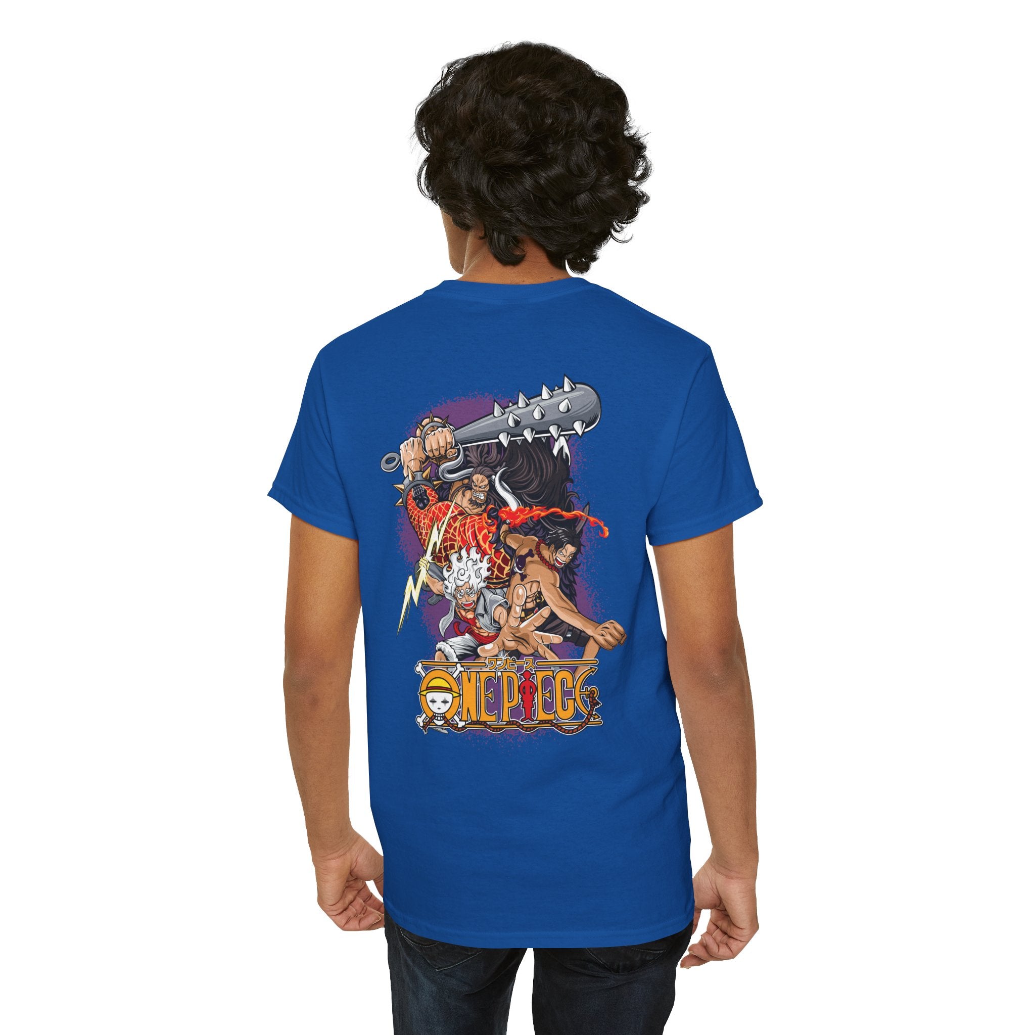 Monkey D. Luffy "Otaku Style" | One Piece Anime Graphic Tee - Detail View 31