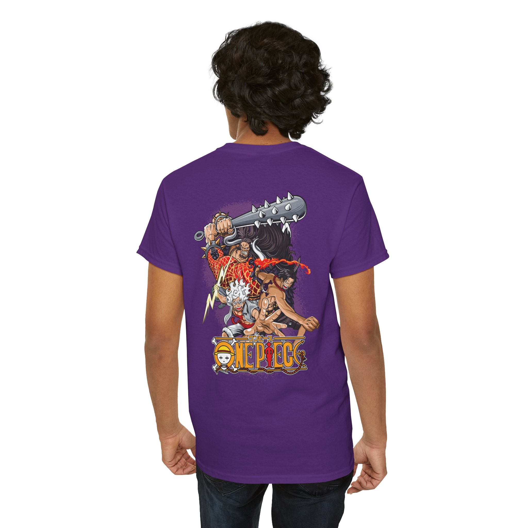 Monkey D. Luffy "Otaku Style" | One Piece Anime Graphic Tee - Detail View 37