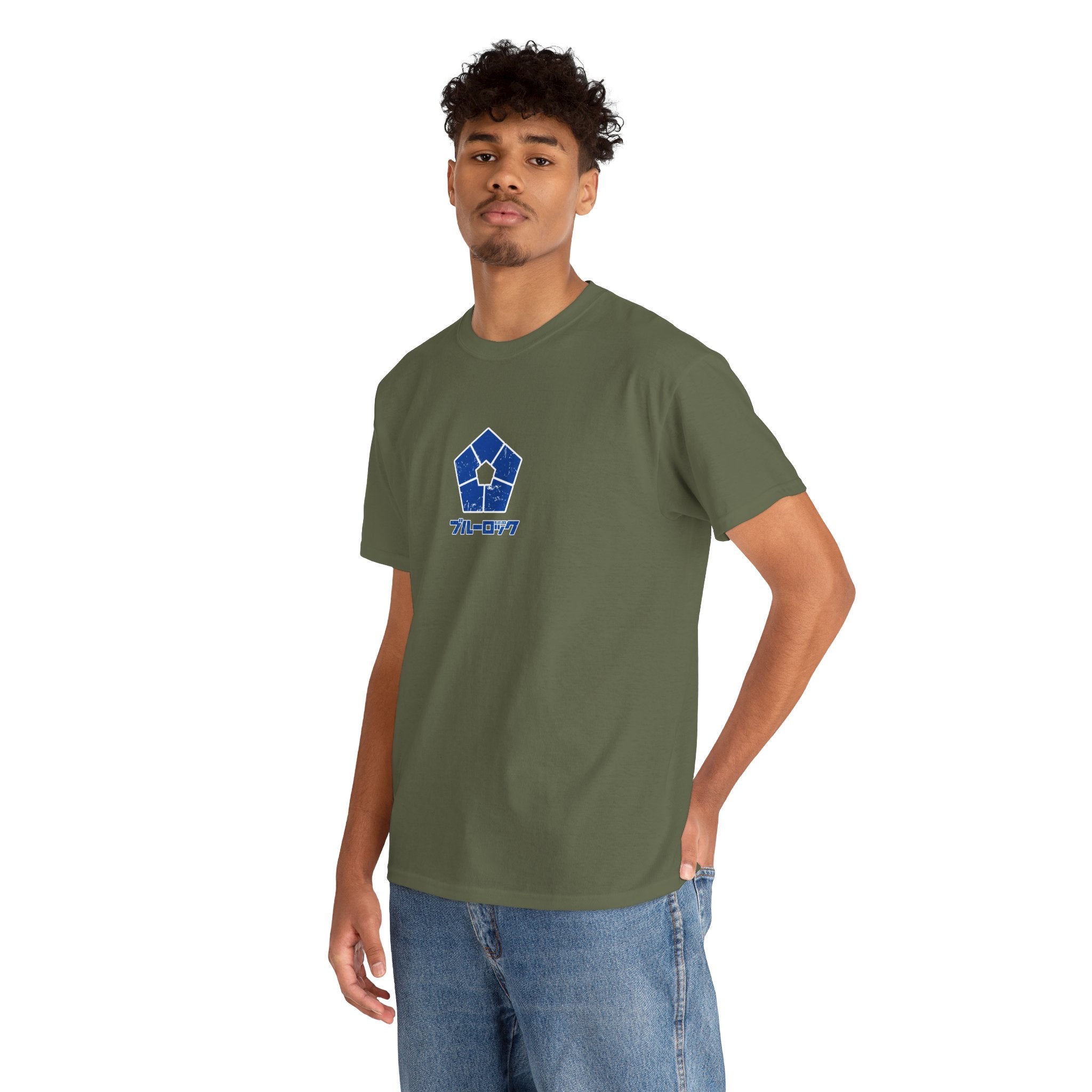 Gagamaru 'Bastard' Blue Lock Heavyweight Tee | Blue Lock Anime... - Detail View 24
