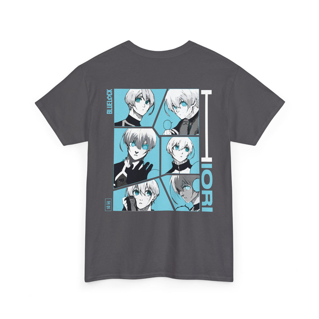 Hiori Yo "Silent Strategist" | Blue Lock Anime Graphic Tee - Detail View 35