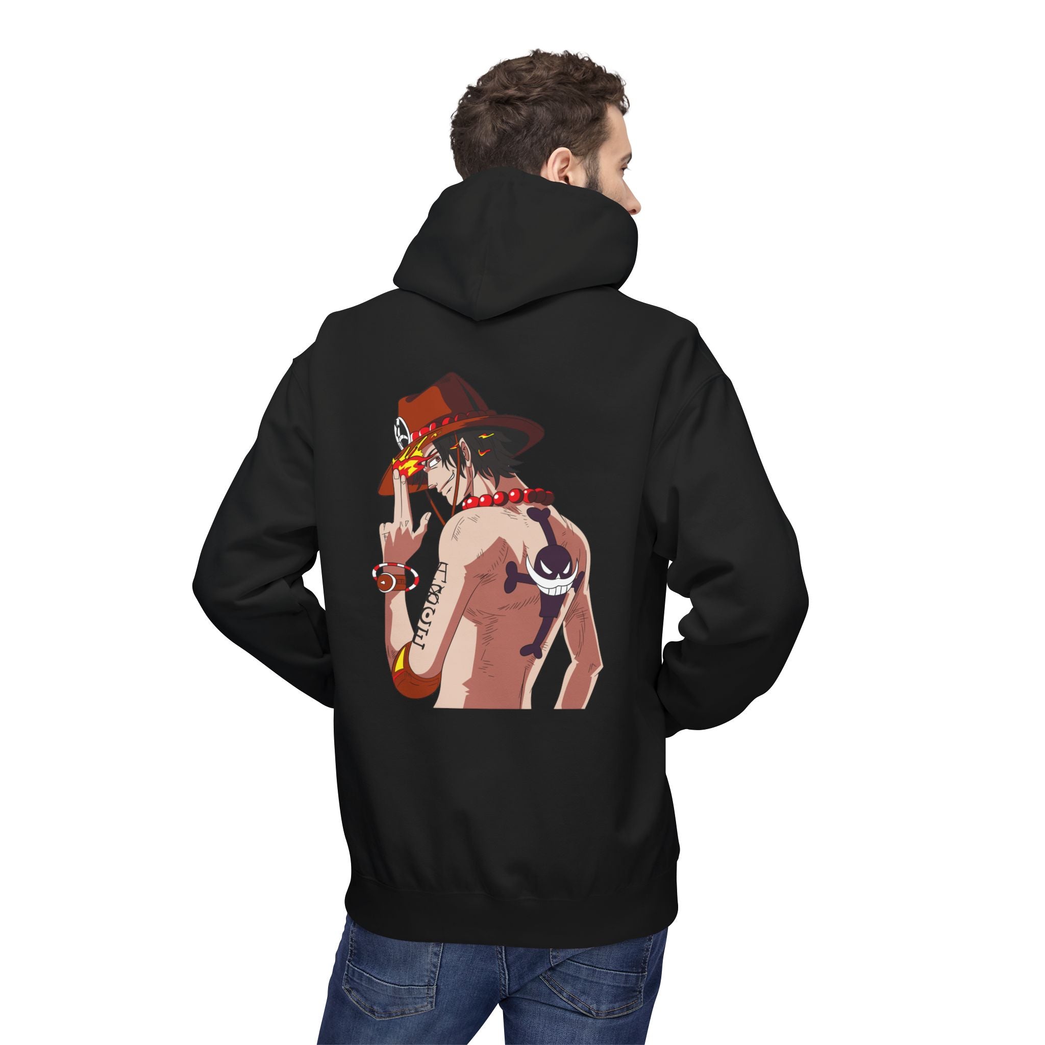 Portgas D. Ace "Fire Fist" | One Piece Streetwear Hoodie - Detail View 20