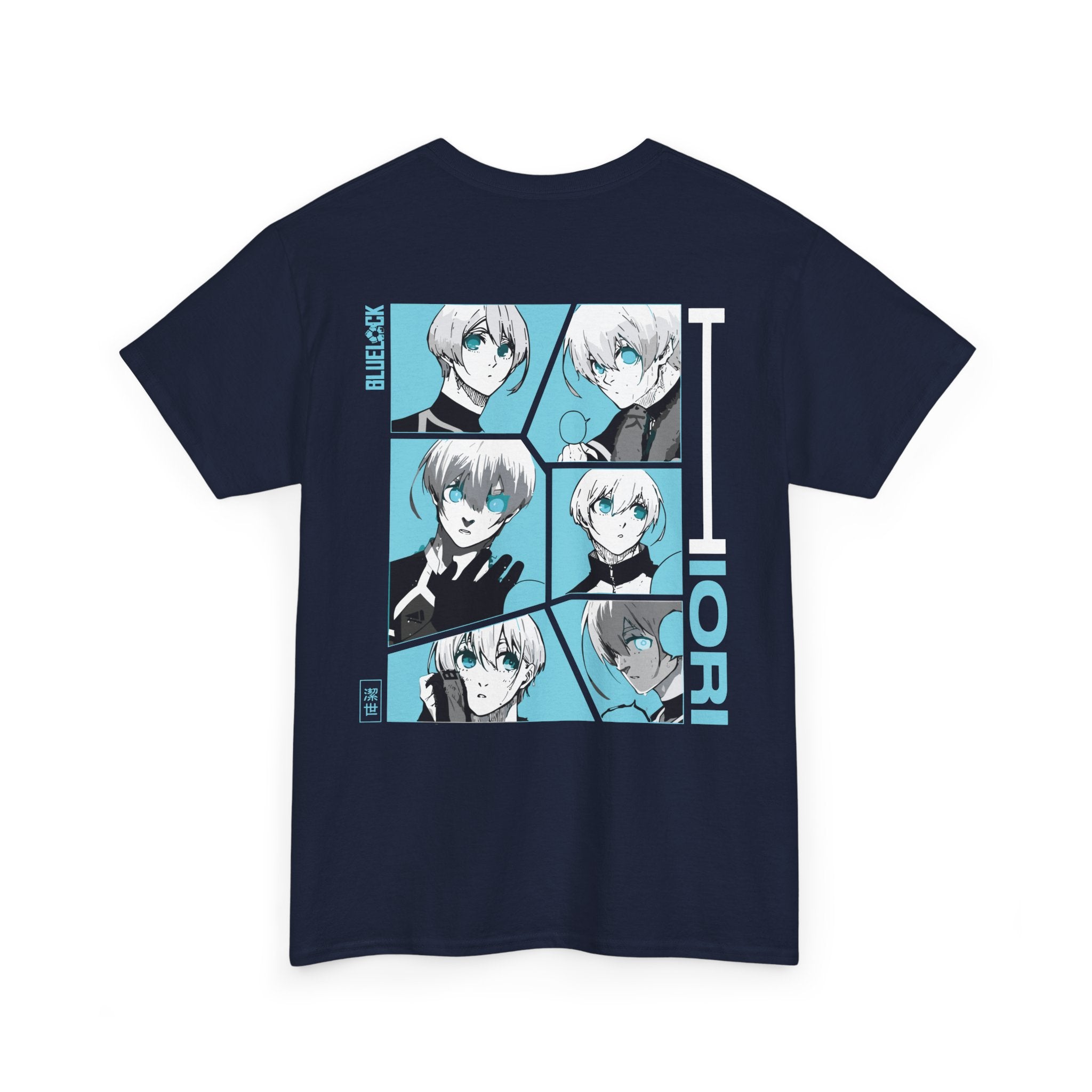 Hiori Yo "Silent Strategist" | Blue Lock Anime Graphic Tee - Detail View 39