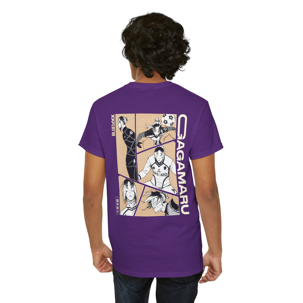 Gagamaru 'Bastard' Blue Lock Heavyweight Tee | Blue Lock Anime... - Detail View 45