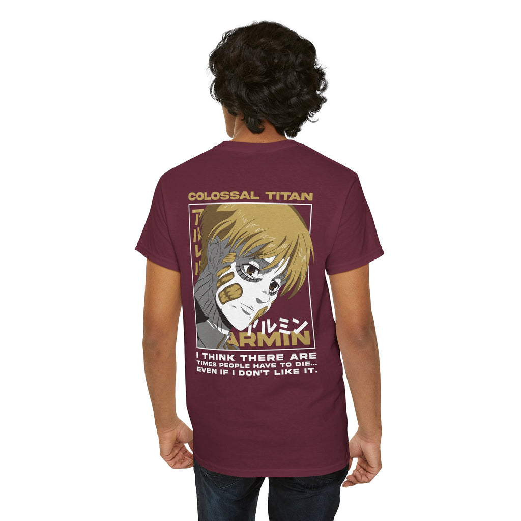 Armin "Colossal Titan" Titan - Attack on Titan Maklenn Armin "Colossal Titan" Titan - Attack on Titan T-Shirt Maklenn www.maklenn.com India 21.80