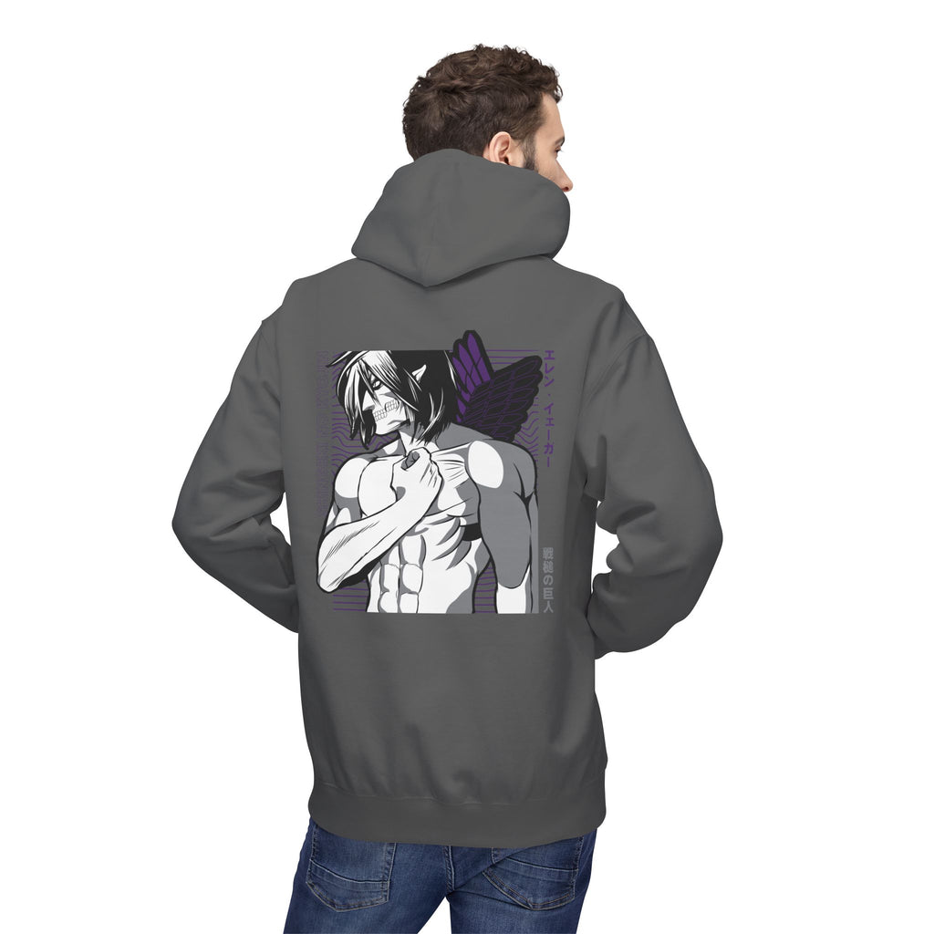 Eren Yeager "Attack Titan" | Attack on Titan Anime Graphic Tee - Detail View 28