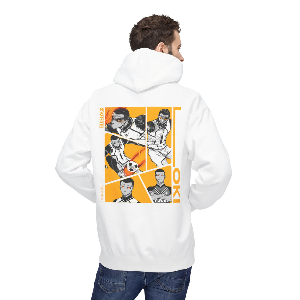 Julian Loki "Godspeed" | Blue Lock Streetwear Hoodie - Detail View 18