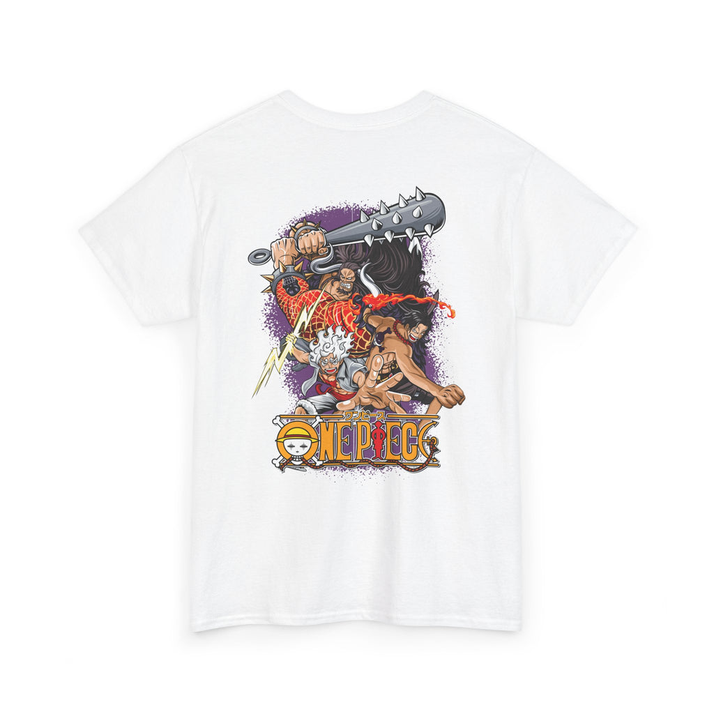 Monkey D. Luffy "Otaku Style" | One Piece Anime Graphic Tee - Detail View 14
