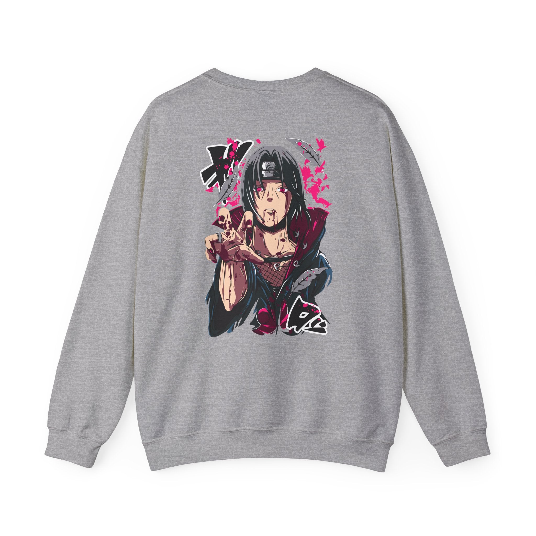 Itachi Uchiha "Tsukuyomi" | Naruto Anime Graphic Tee - Detail View 20