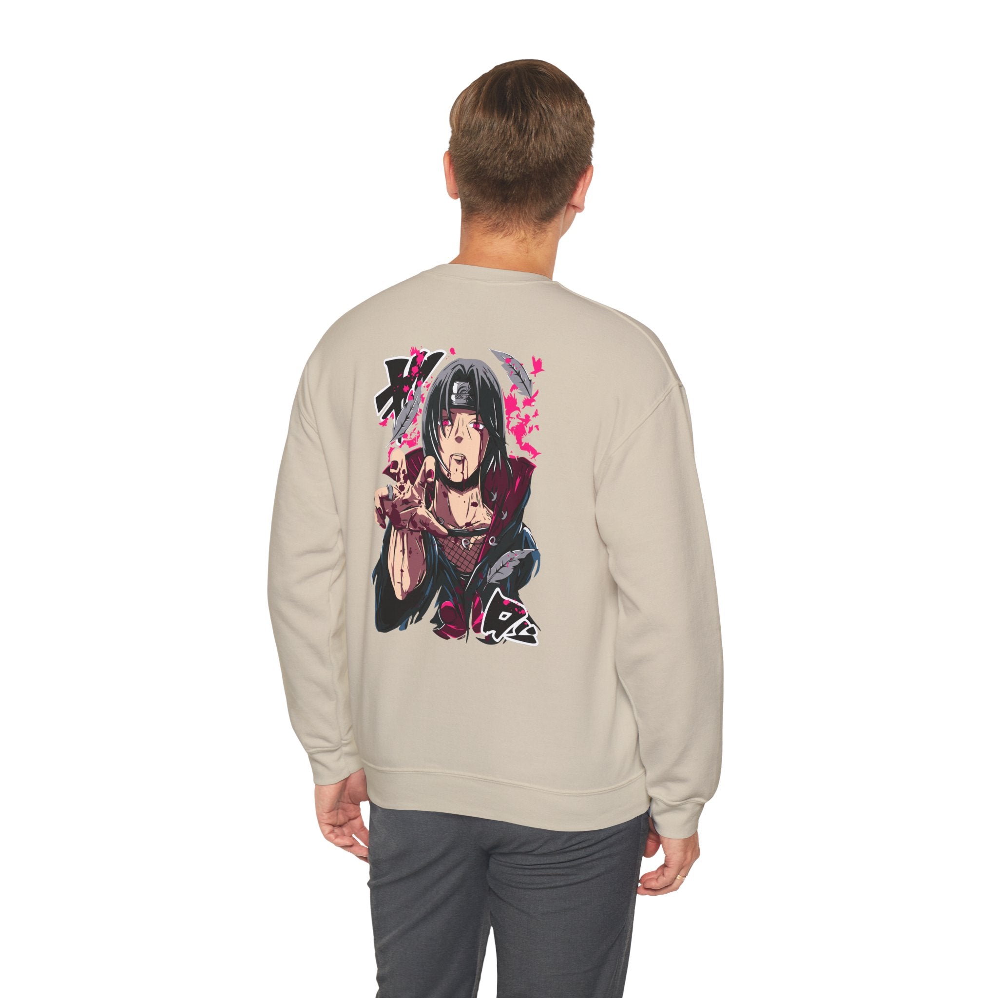 Itachi Uchiha "Tsukuyomi" | Naruto Anime Graphic Tee - Detail View 19