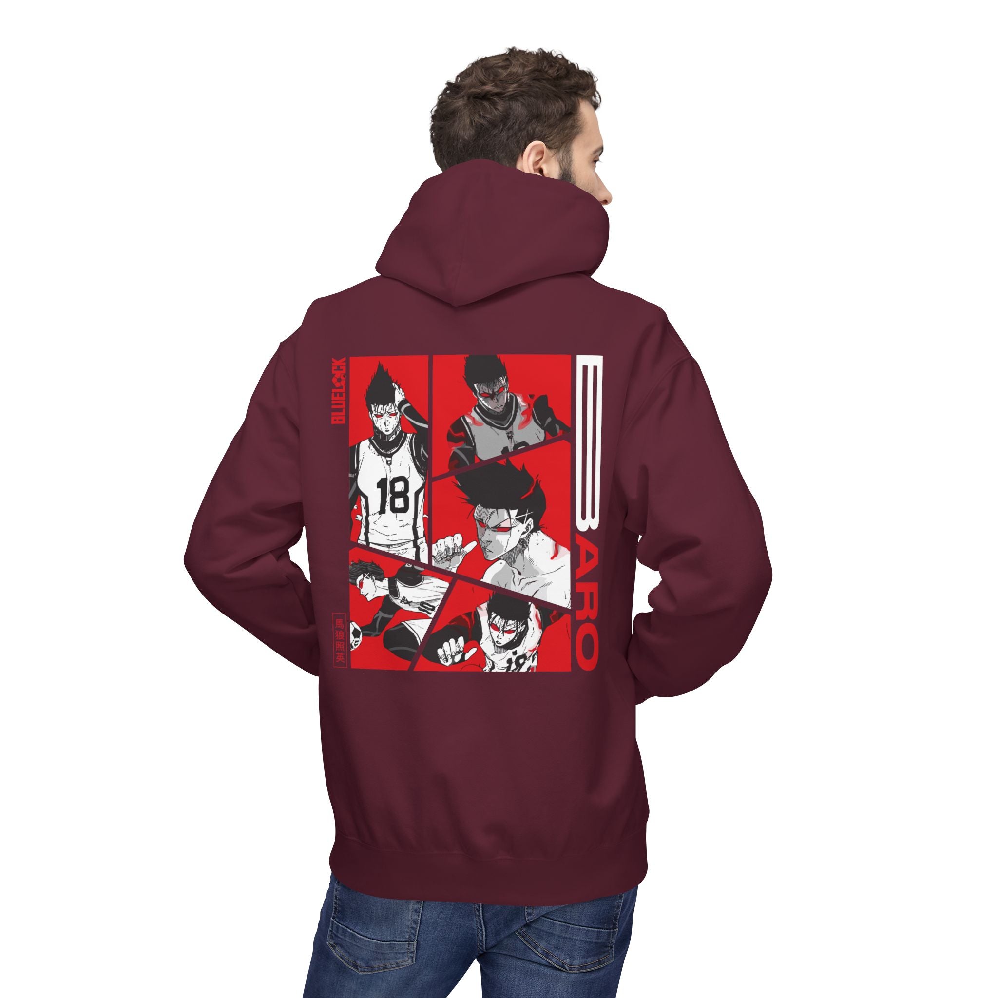 Shoei Baro "King" | Blue Lock Streetwear Hoodie