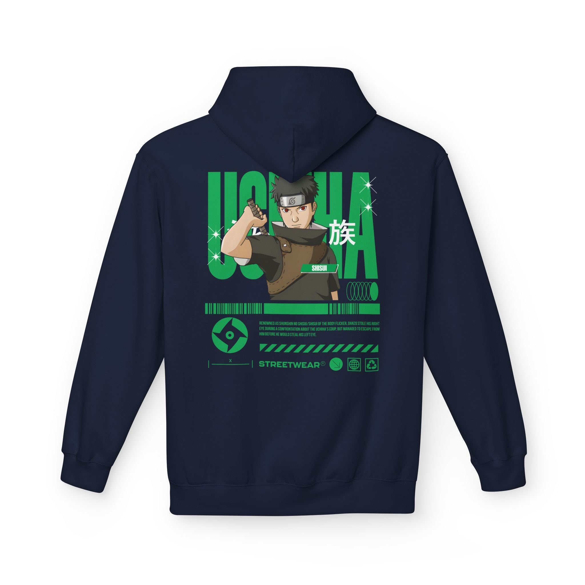 Shisui Uchiha "Teleporter" – Naruto Graphic Tee | Maklenn