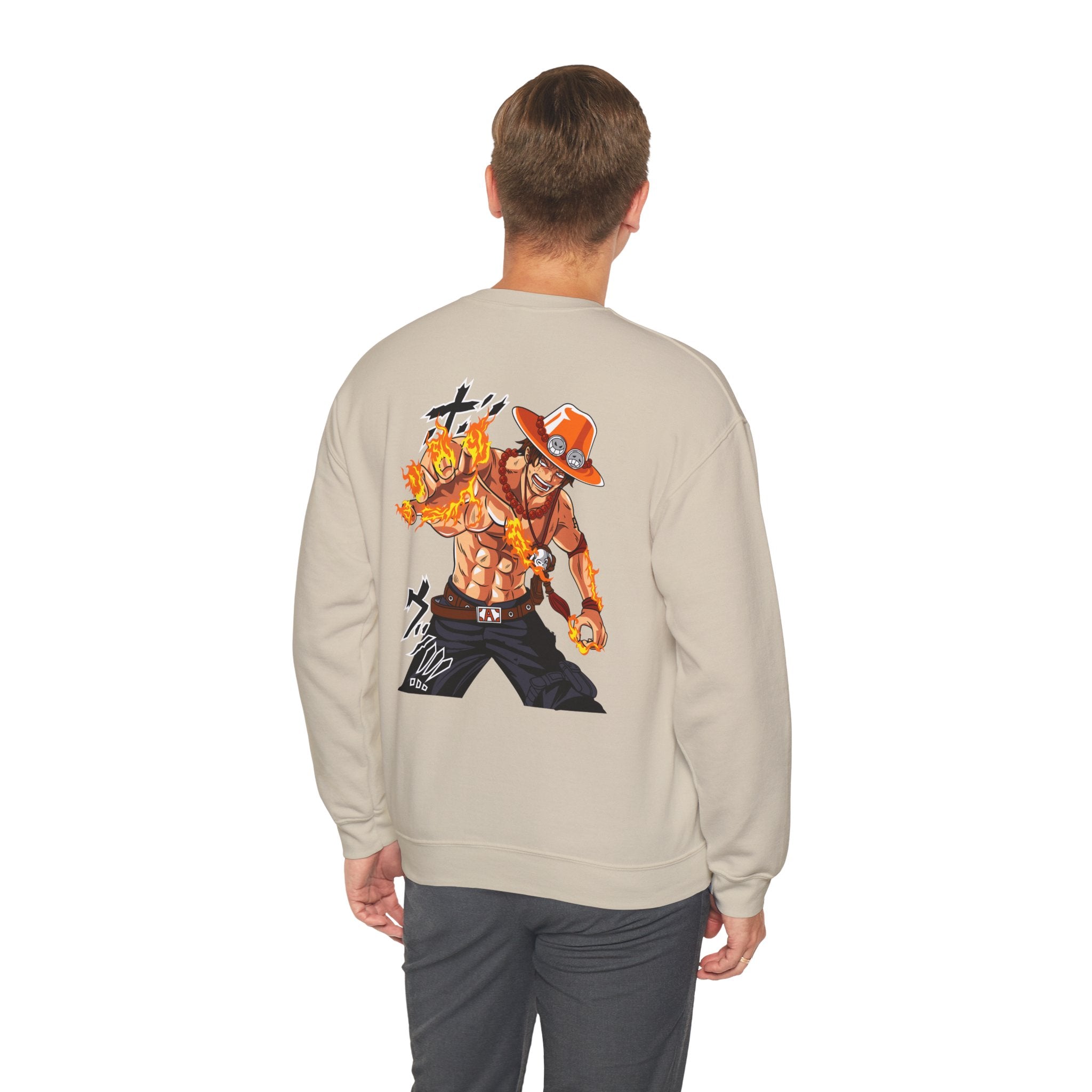 Portgas D. Ace "Fire Fist" | One Piece Anime Graphic Tee - Detail View 22