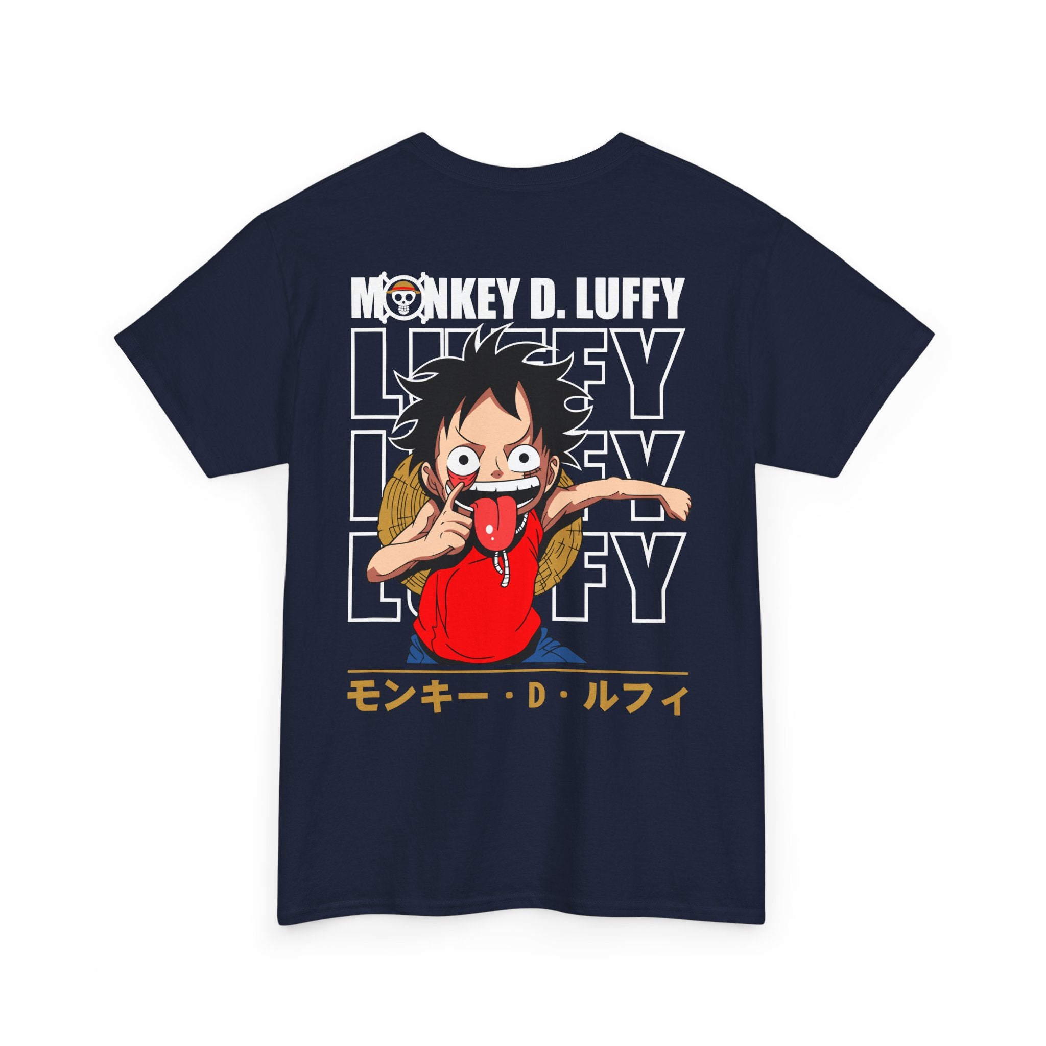 Monkey D. Luffy "Straw Hat" | One Piece Anime Graphic Tee - Detail View 32