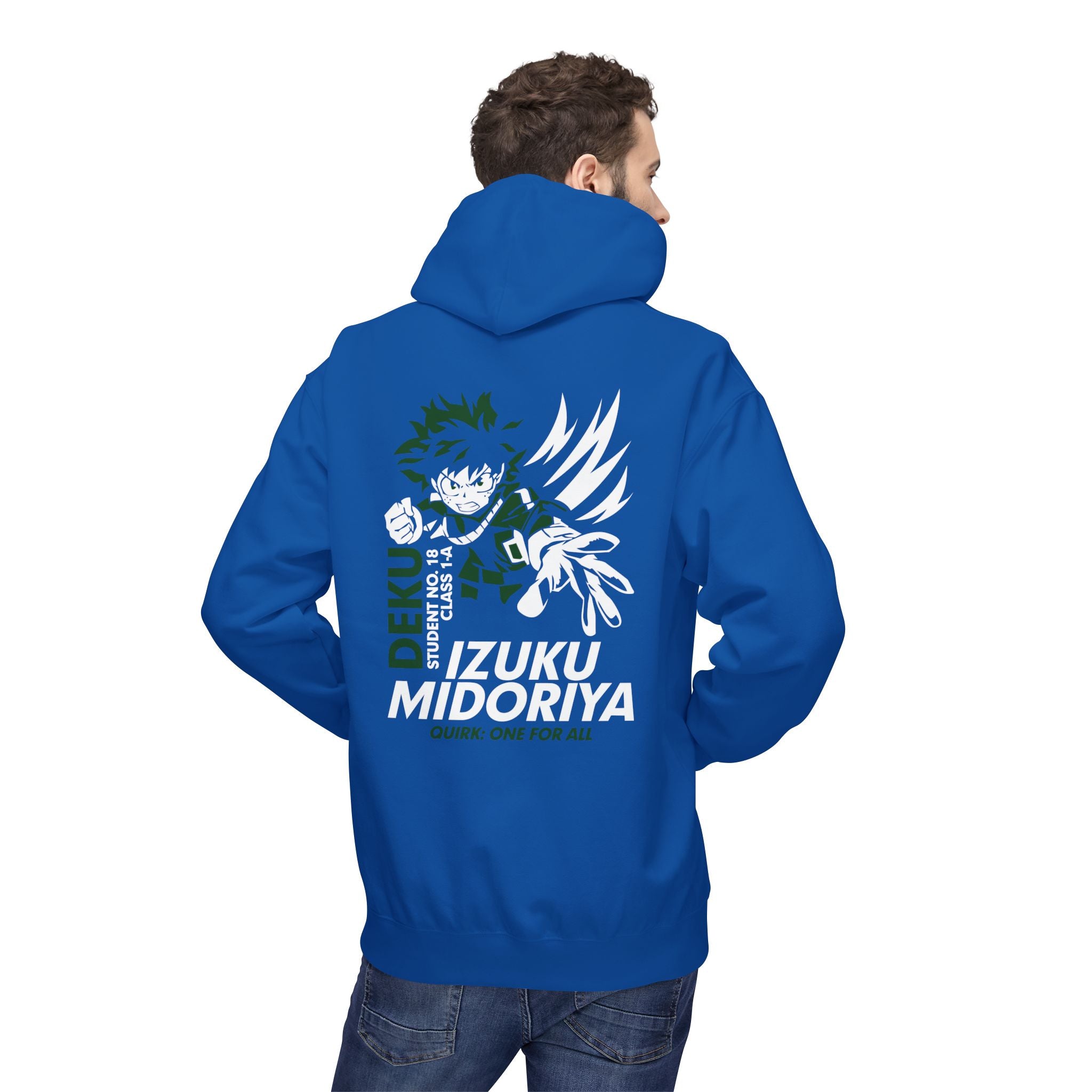 Izuku Midoriya "Deku" | My Hero Academia Streetwear Hoodie - Detail View 29
