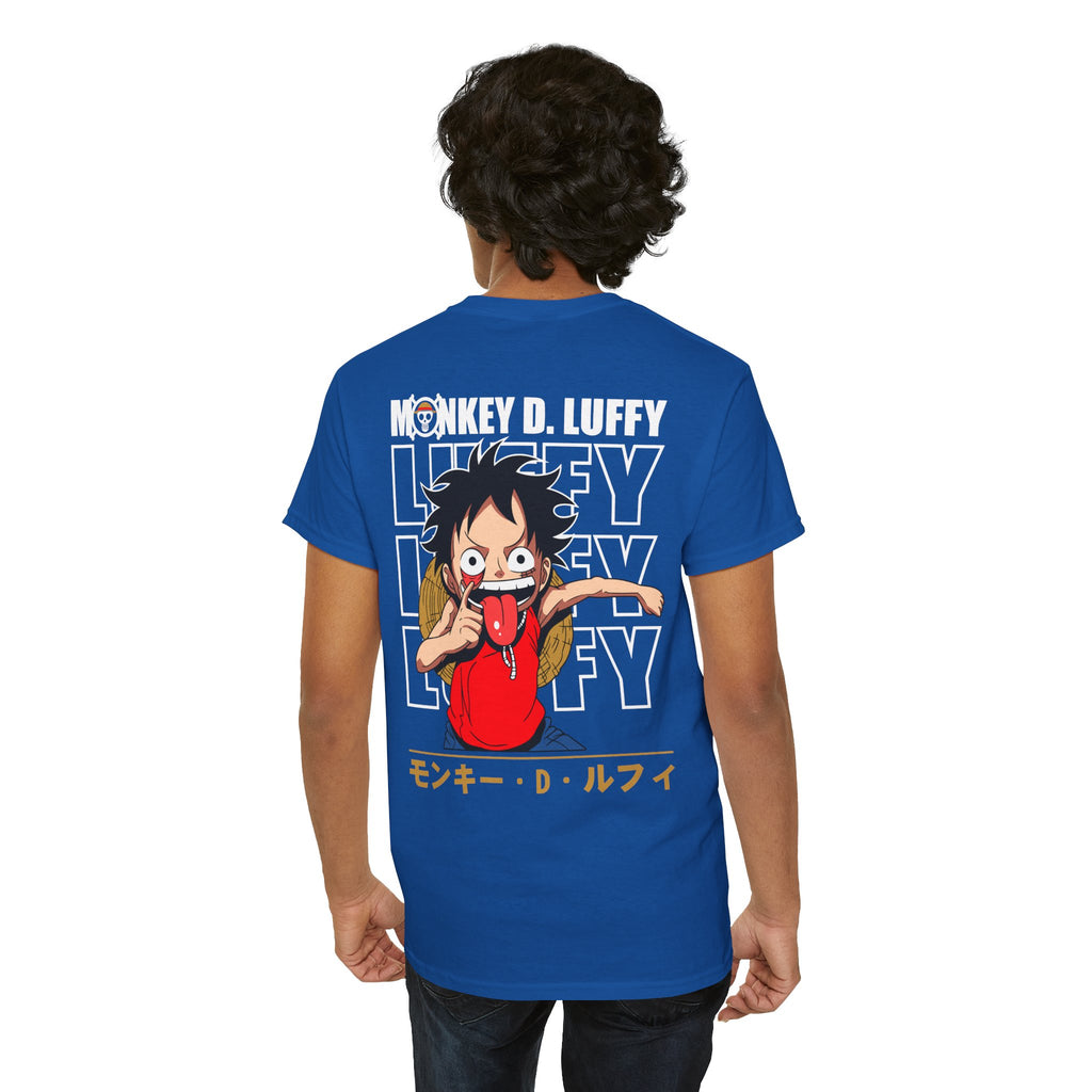Monkey D. Luffy "Straw Hat" | One Piece Anime Graphic Tee - Detail View 31