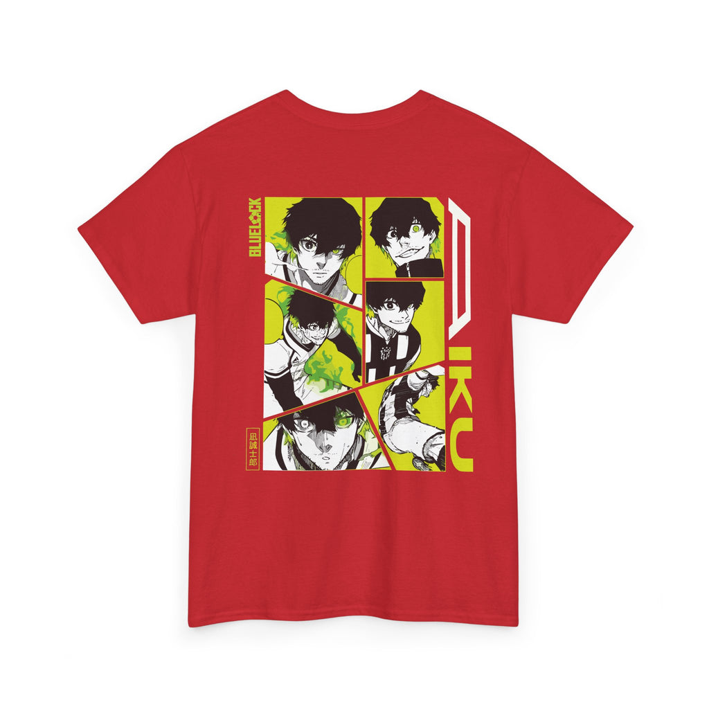 Blue Lock Heavyweight Tee "Emblem" | Blue Lock Anime Graphic Tee - Detail View 40