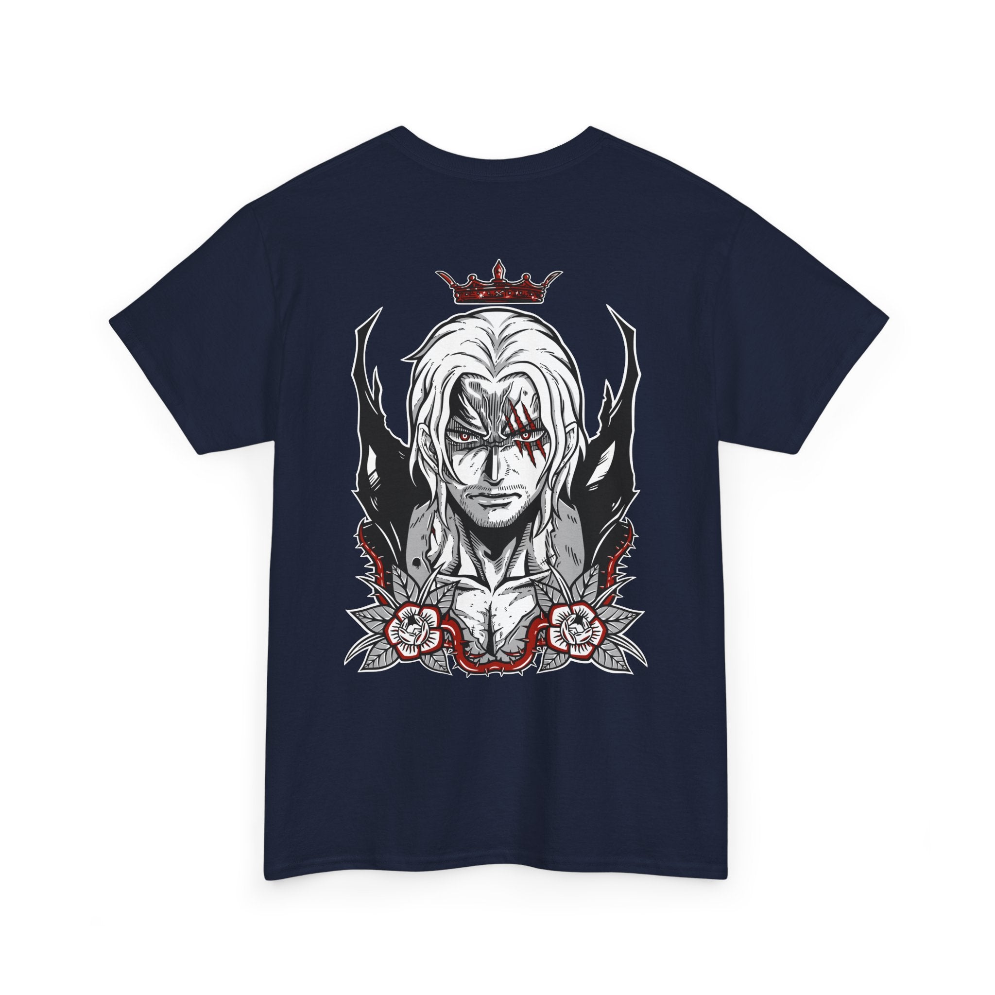 Red-Haired Shanks "Red-Haired" | One Piece Anime Graphic Tee - Detail View 34