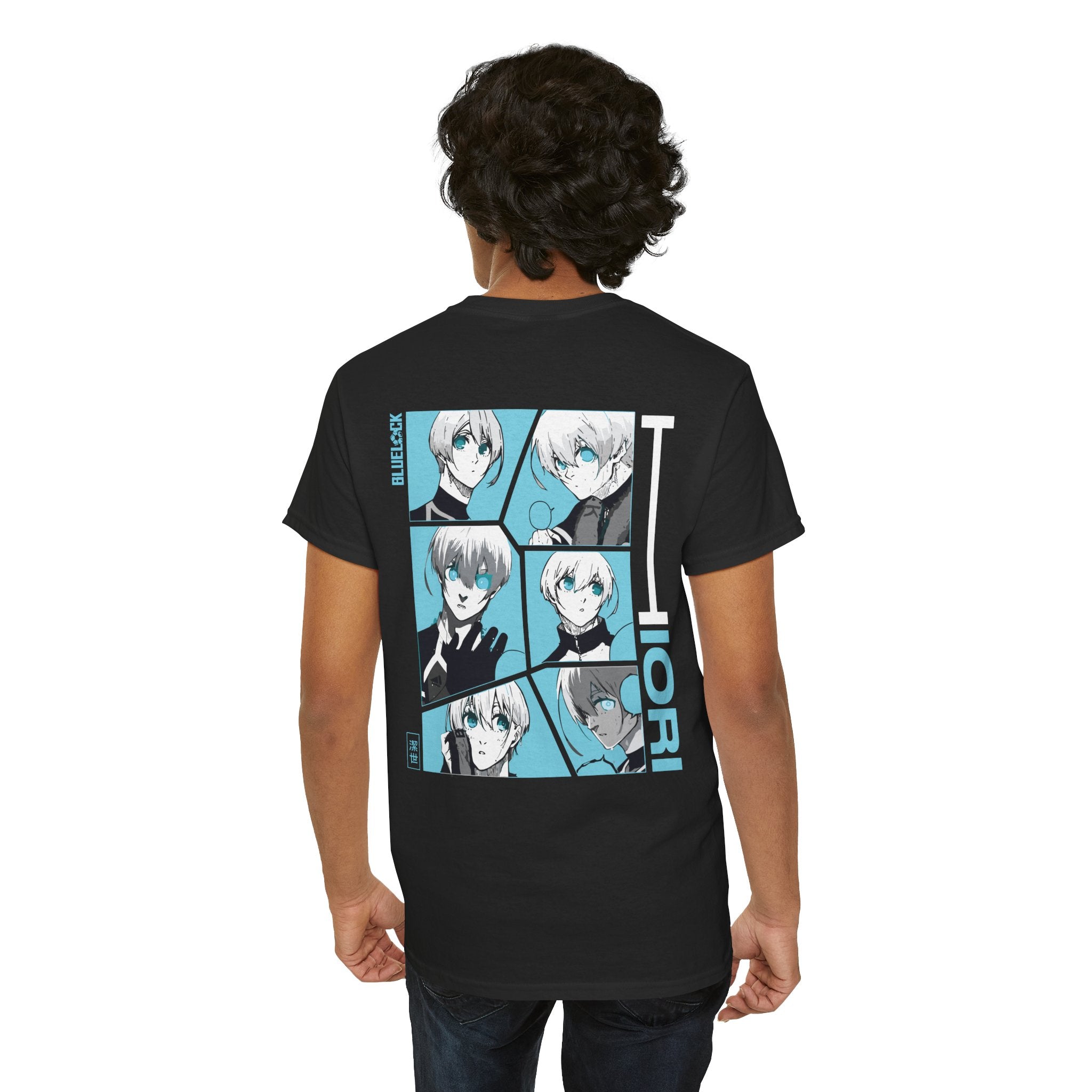 Hiori Yo "Silent Strategist" | Blue Lock Anime Graphic Tee - Detail View 21