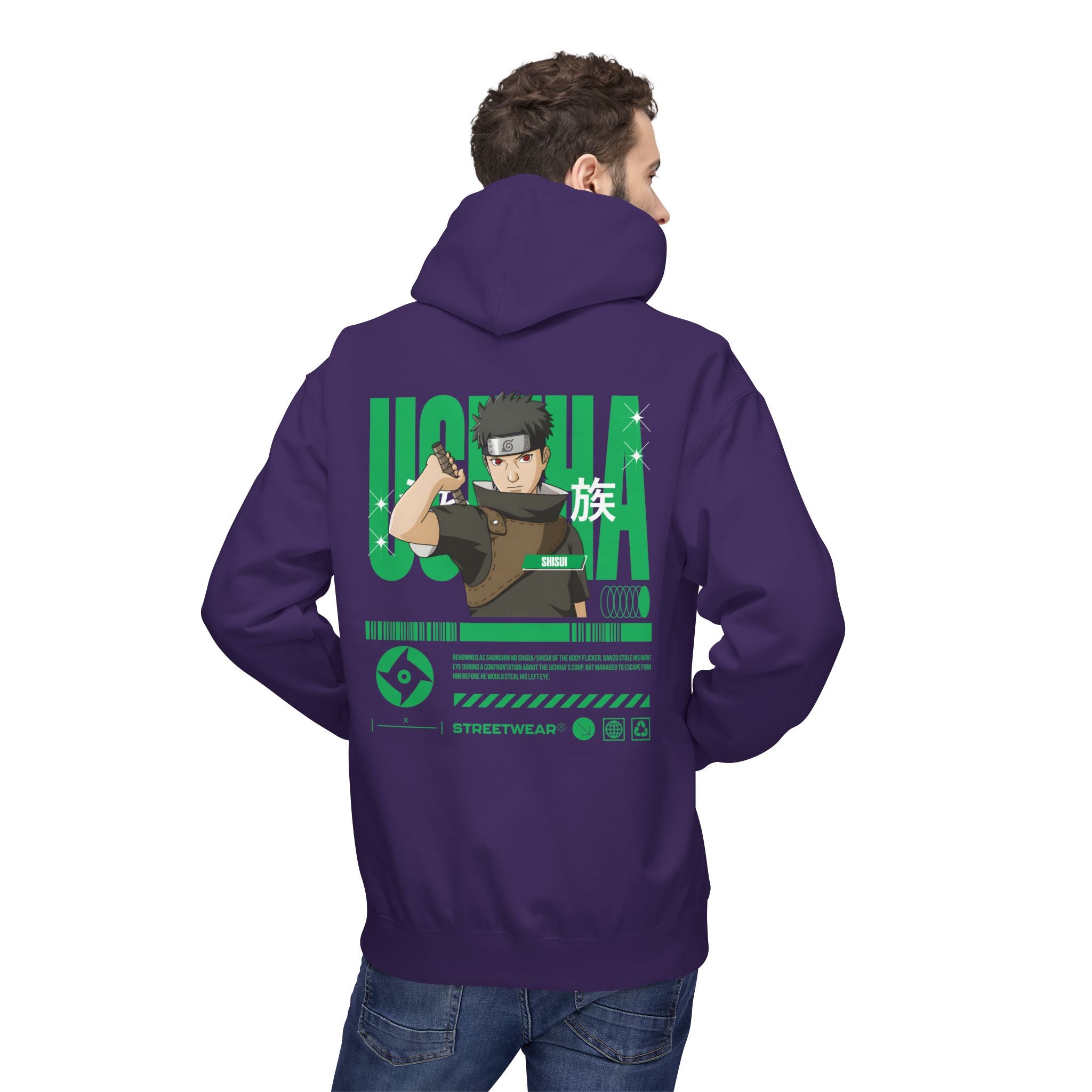 Shisui Uchiha "Teleporter" – Naruto Graphic Tee | Maklenn