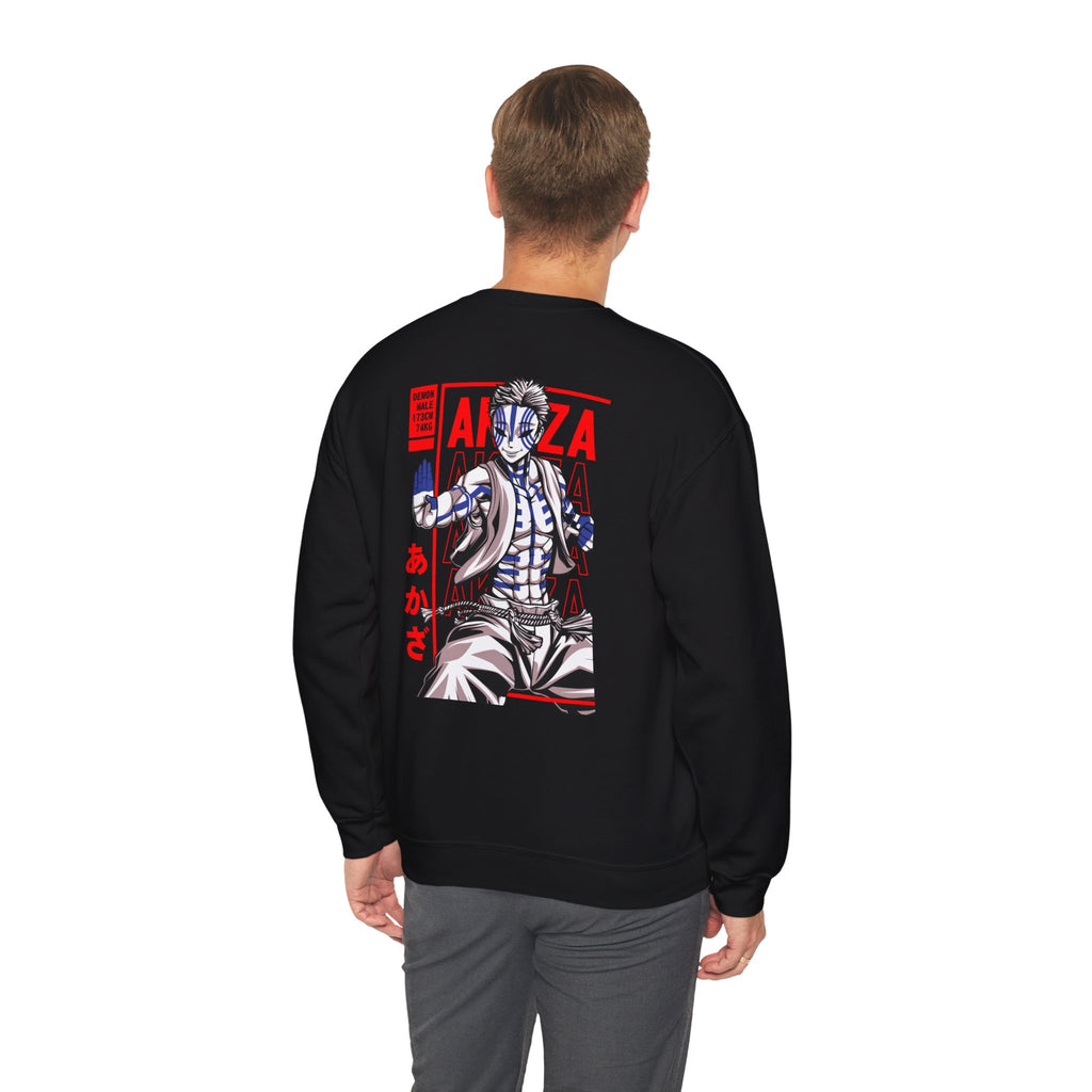 Akaza "Upper Rank Three" | Demon Slayer Sweatshirt