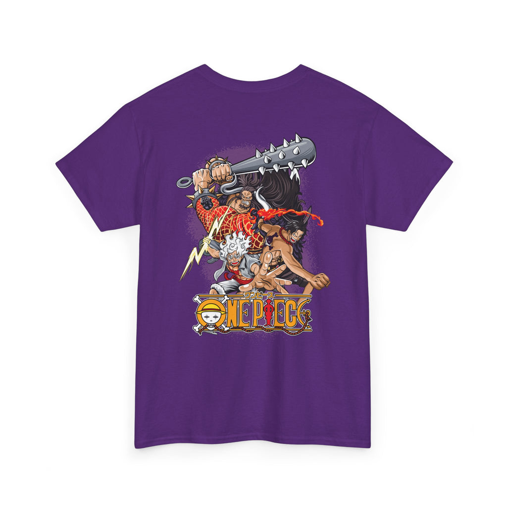 Monkey D. Luffy "Otaku Style" | One Piece Anime Graphic Tee - Detail View 35