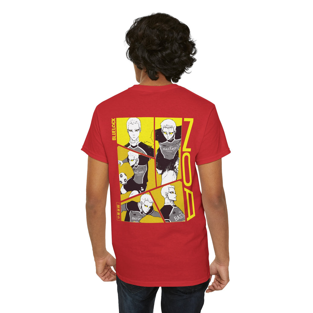 Noa Blue Lock Heavyweight Tee "Zero" | Blue Lock Anime Graphic... - Detail View 41