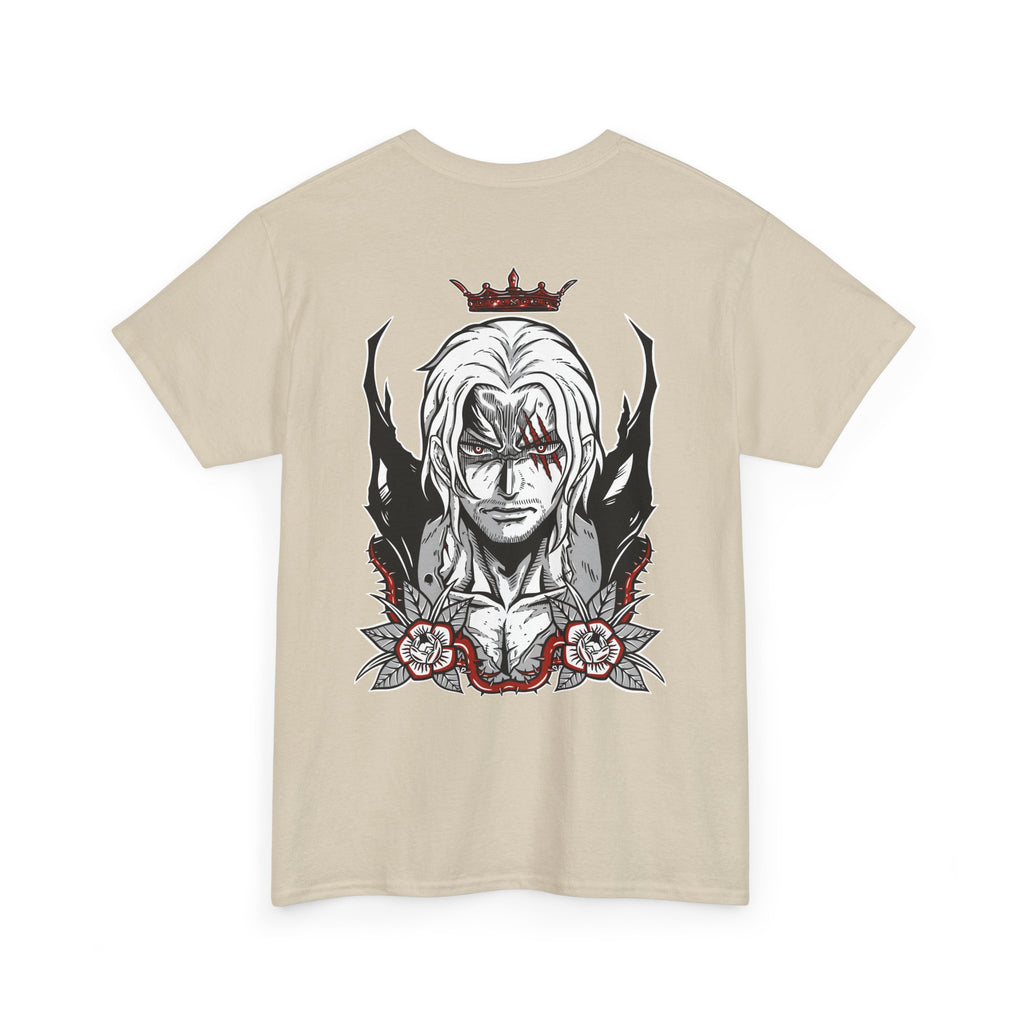 Red-Haired Shanks "Red-Haired" | One Piece Anime Graphic Tee - Detail View 19